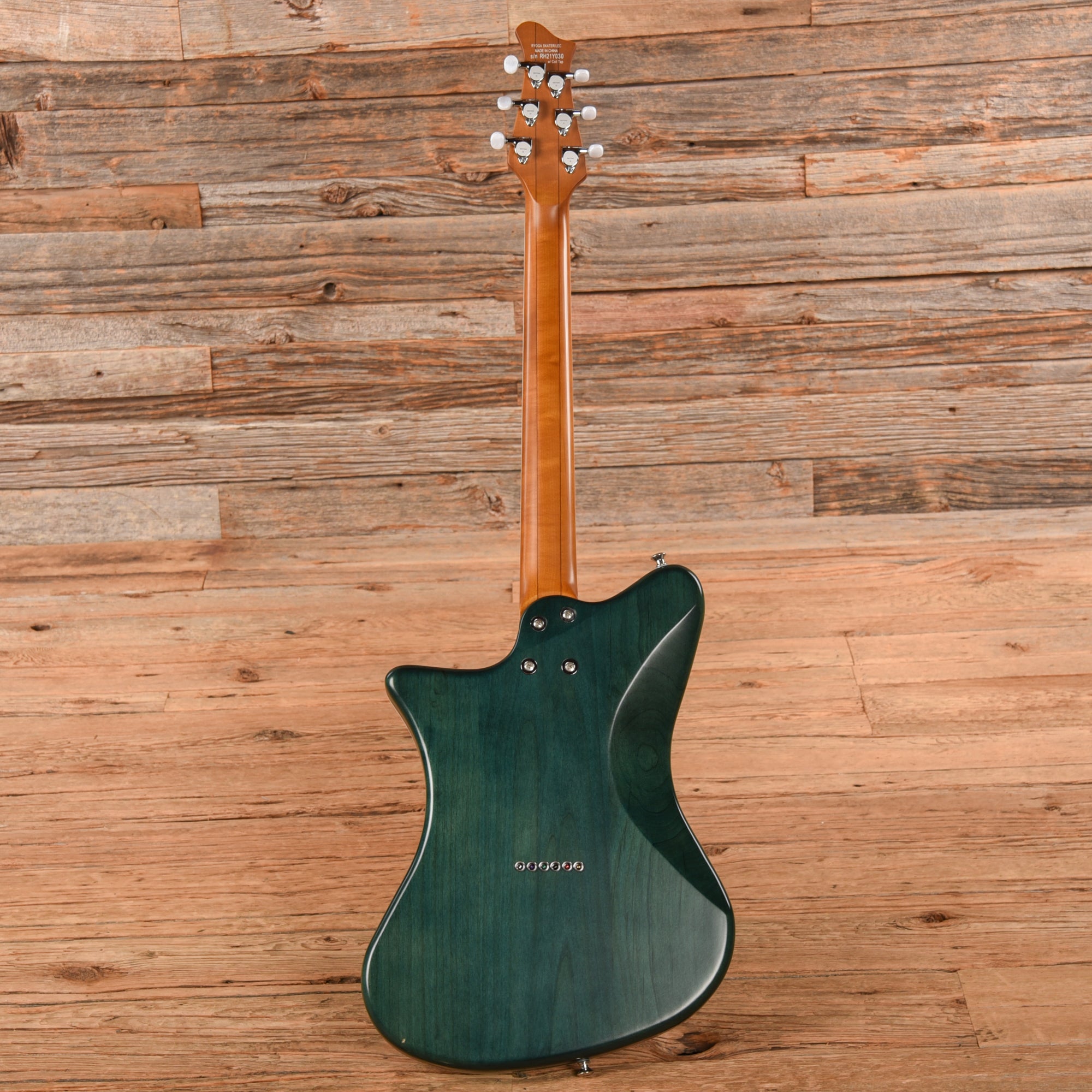 ギター RYOGA SKATER/LEC Ryoga Skater/LEC Transparent Green 2021 – Chicago Music Exchange