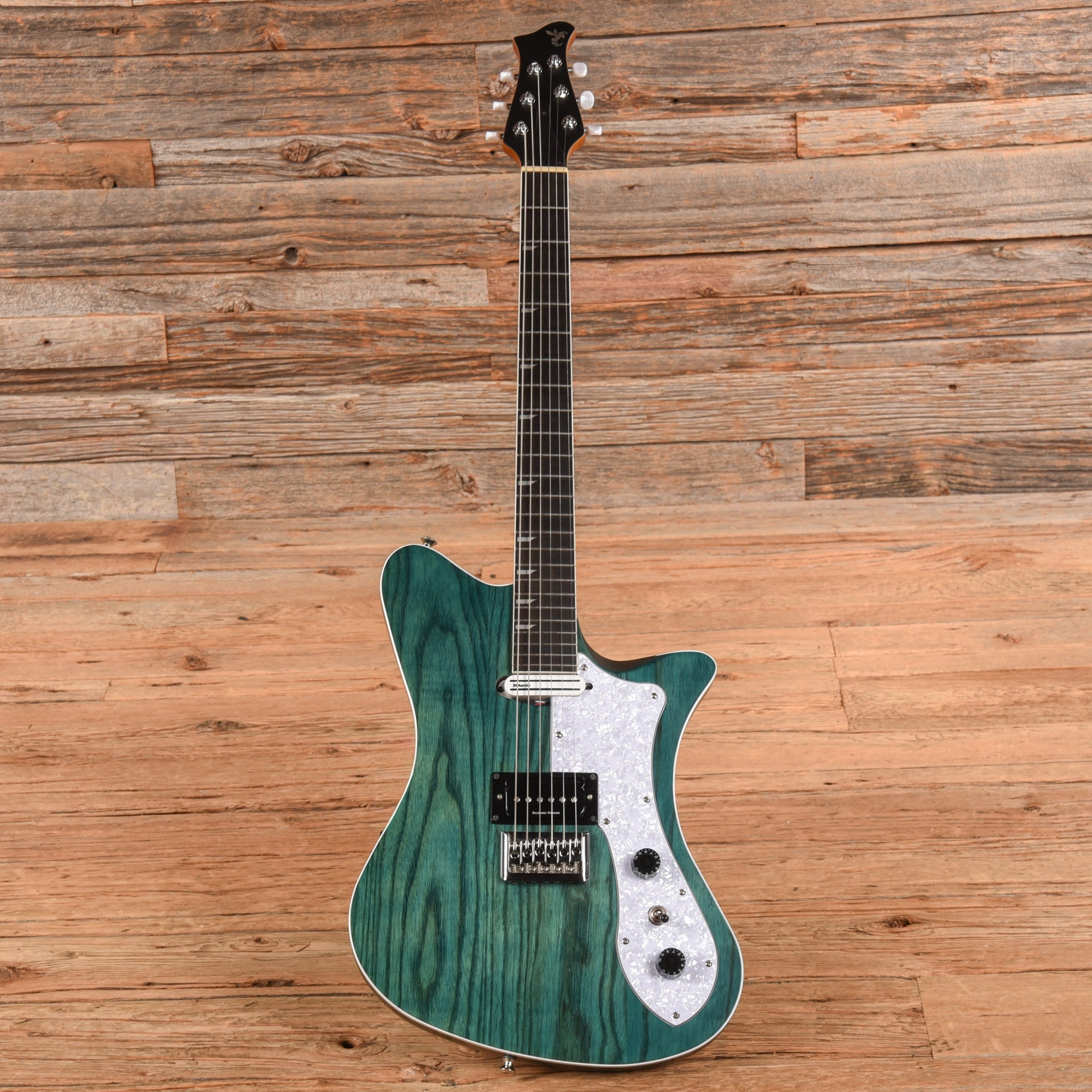 ギター RYOGA SKATER/LEC Ryoga Skater/LEC Transparent Green 2021 – Chicago Music Exchange
