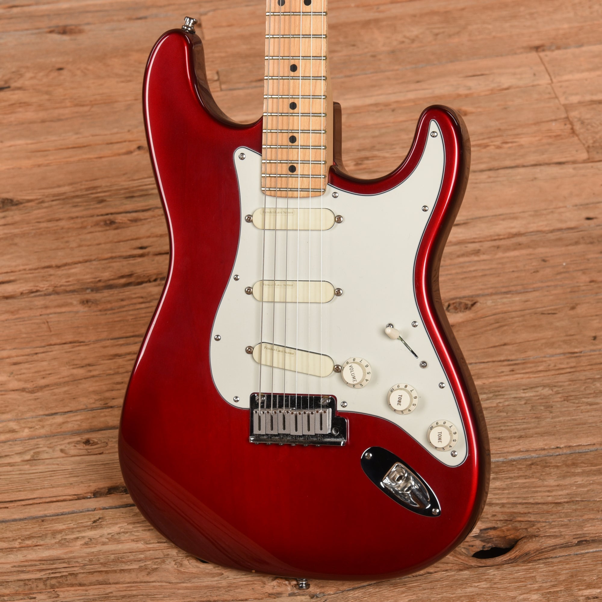 Fender Stratocaster Plus Neck with Unknown Fender Body Crimson Burst