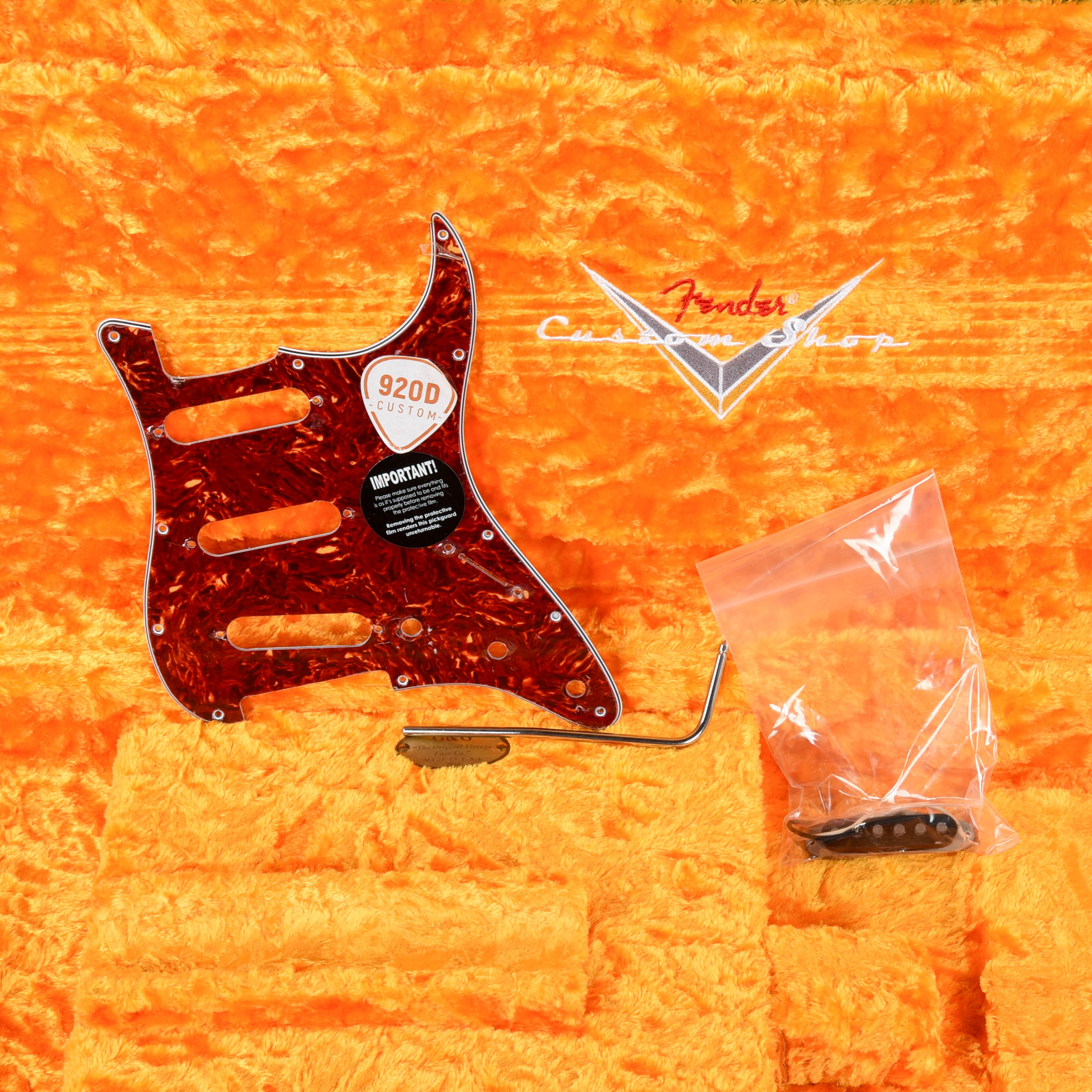 Fender Custom Shop Custom Classic Stratocaster Neck with Unknown Body Candy Apple Red