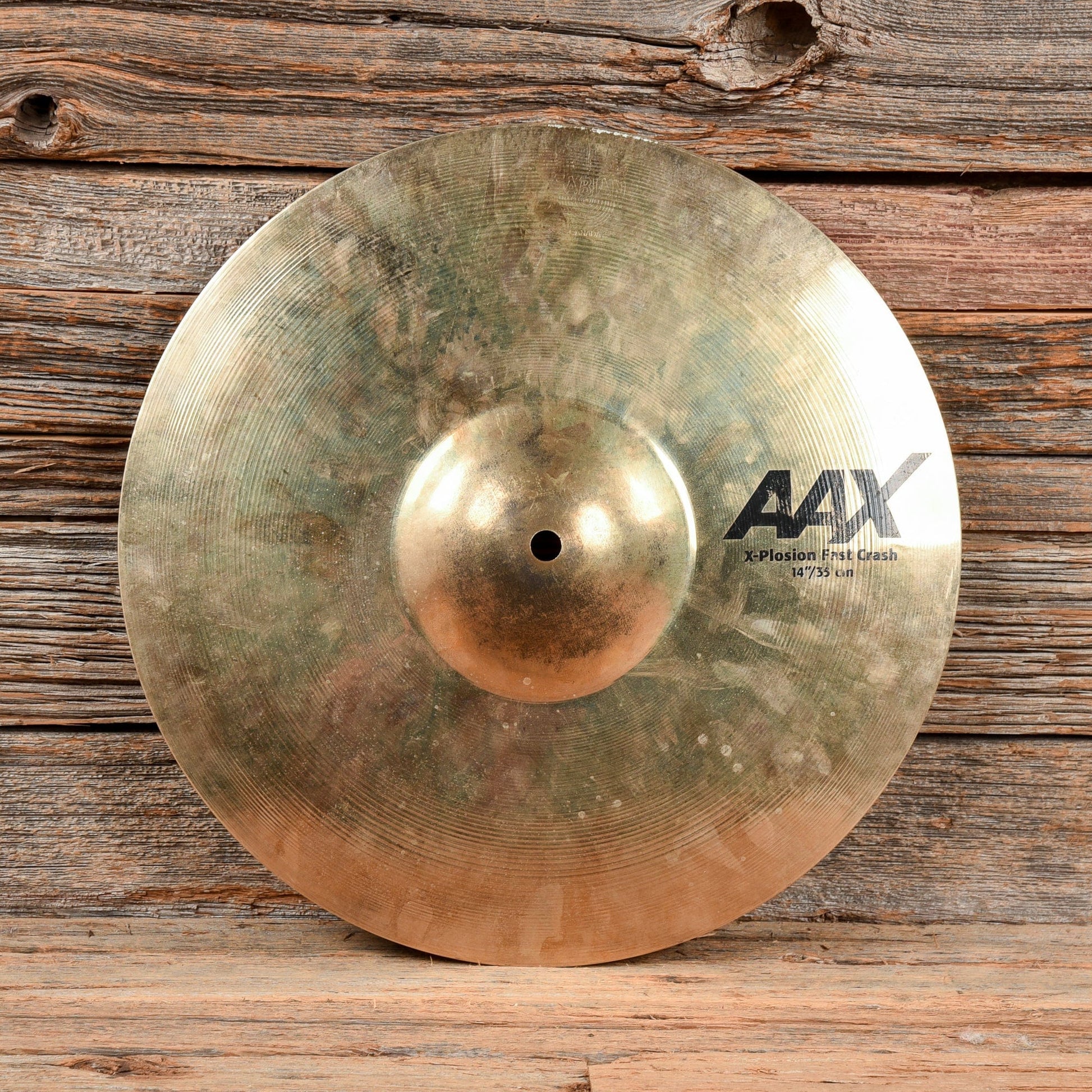 Sabian 14" AAX x-Plosion Fast Crash Cymbal USED Drums and Percussion
