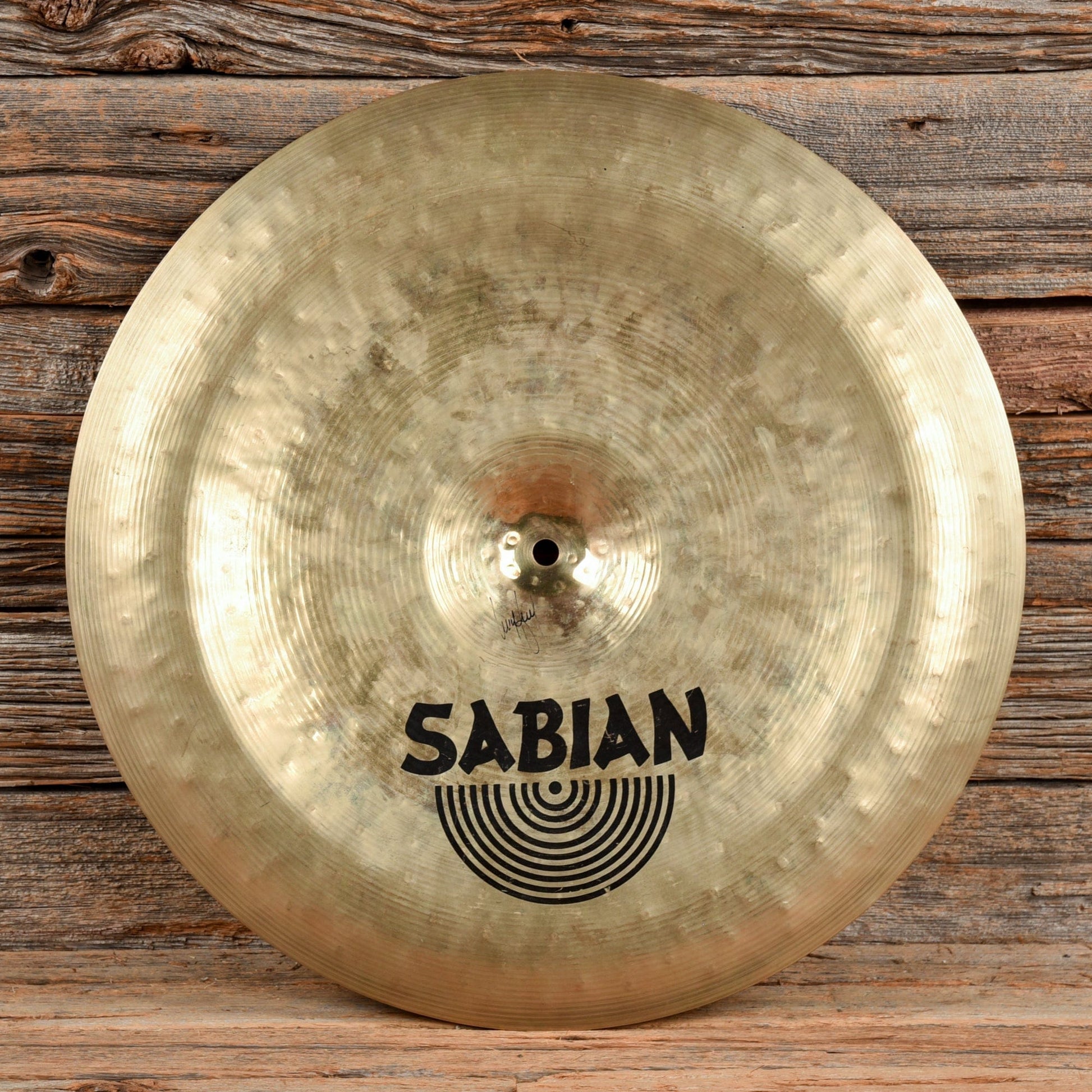 Sabian 18" Hand Hammered HH Thin Chinese Cymbal USED Drums and Percussion
