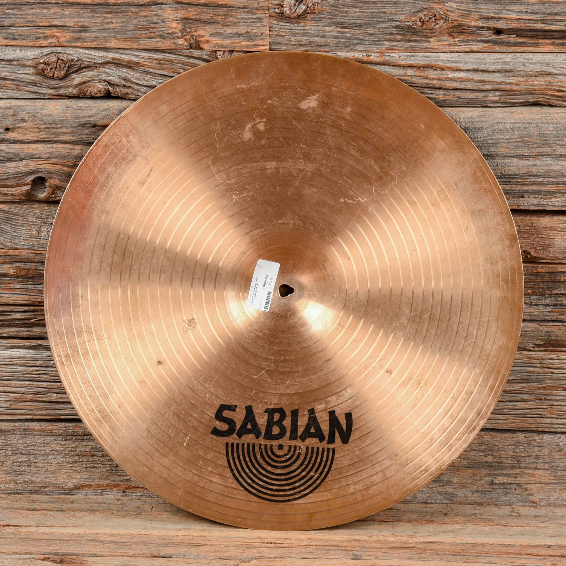 Sabian 20" B8 Ride USED Drums and Percussion