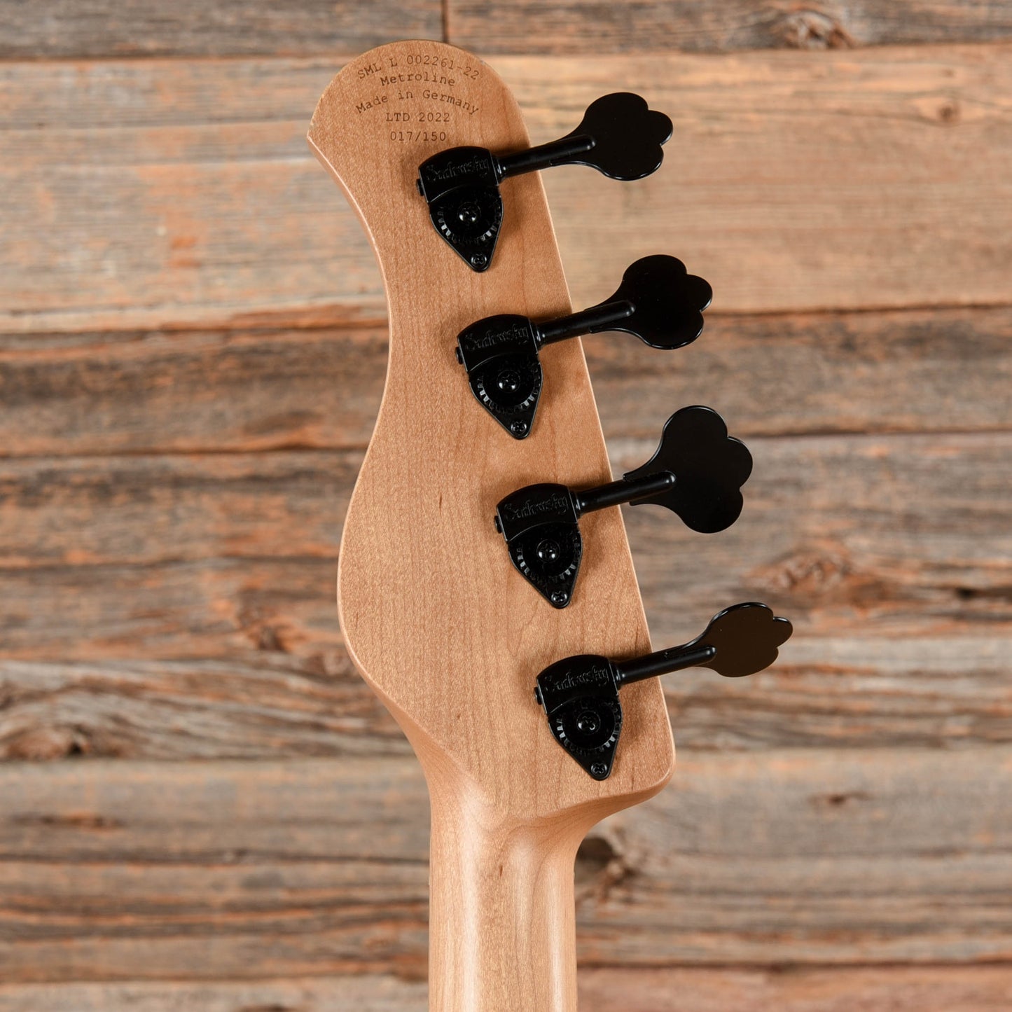 Sadowsky Limited Edition MetroLine 21-Fret MM Bass w/ Snakewood Natural 2022 Bass Guitars / 4-String