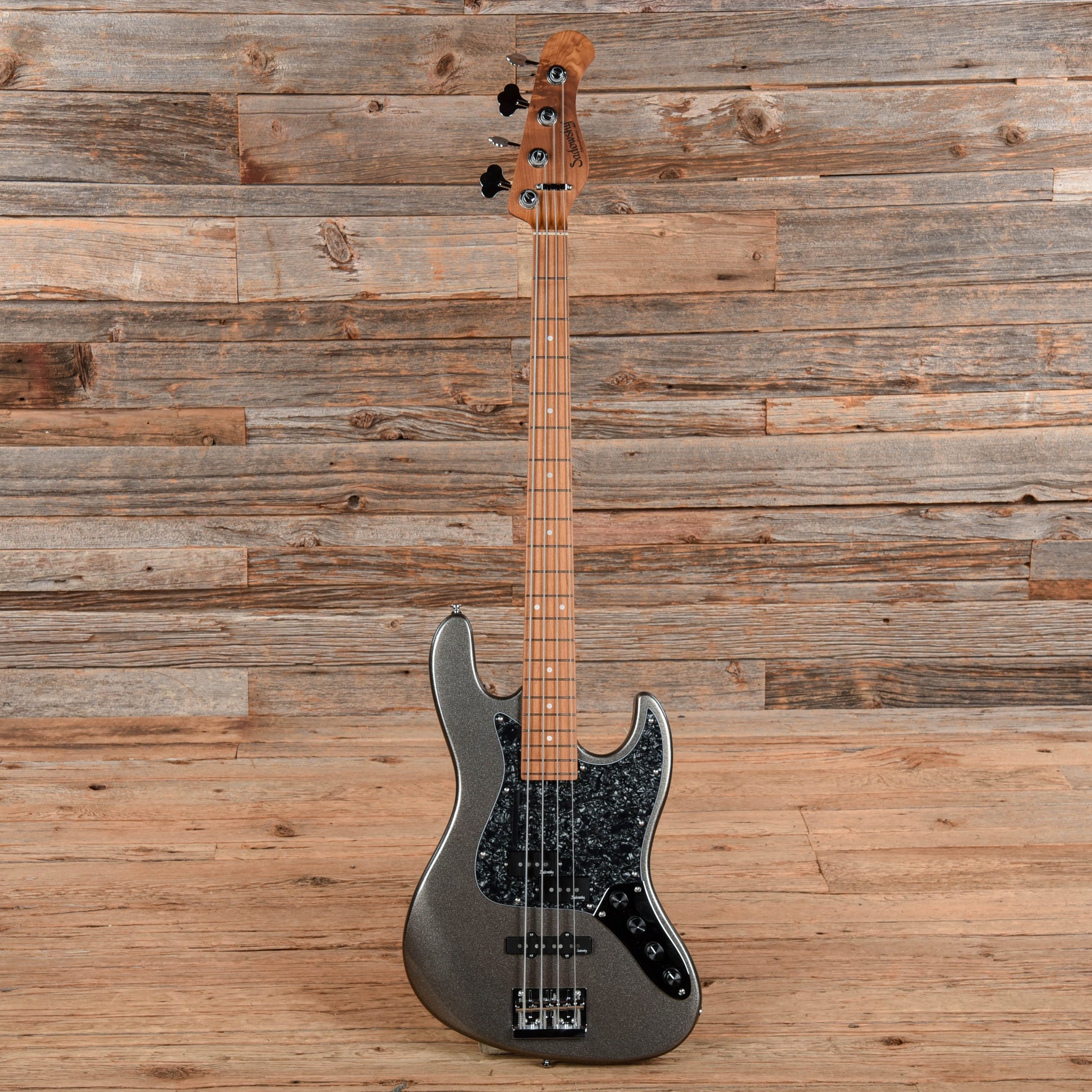 Sadowsky Metroexpress Hybrid P/J Silver Bass Guitars / 4-String