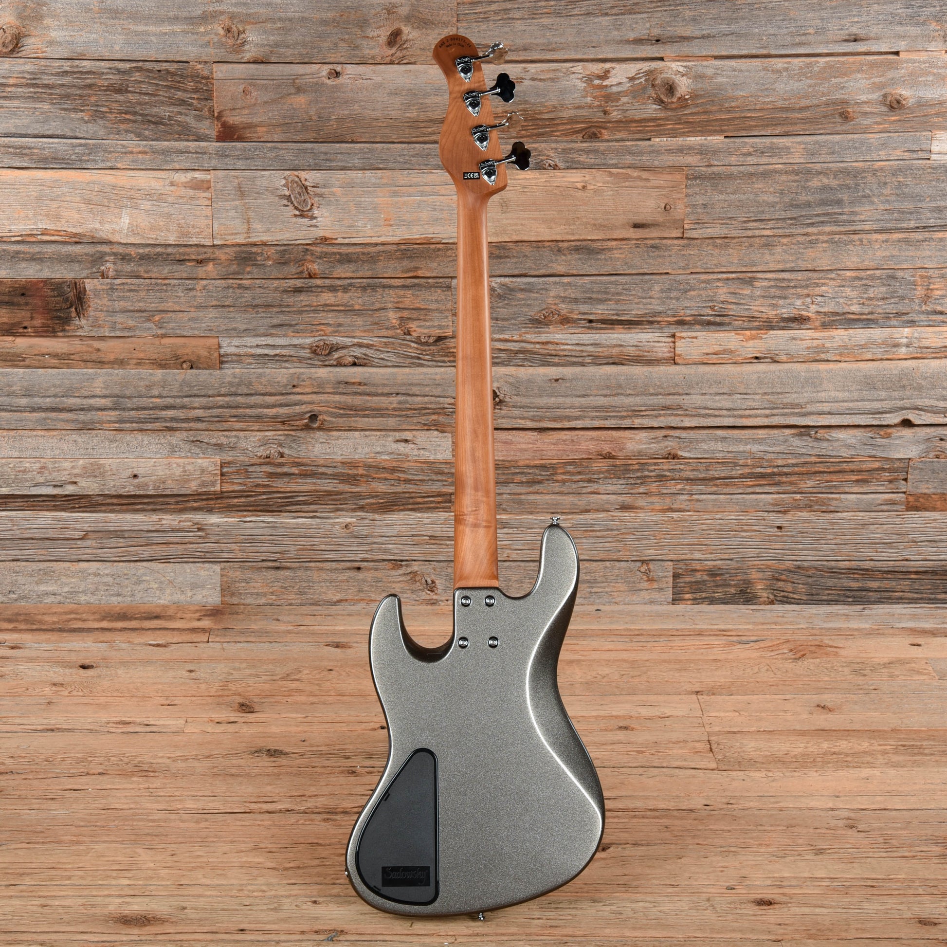 Sadowsky Metroexpress Hybrid P/J Silver Bass Guitars / 4-String