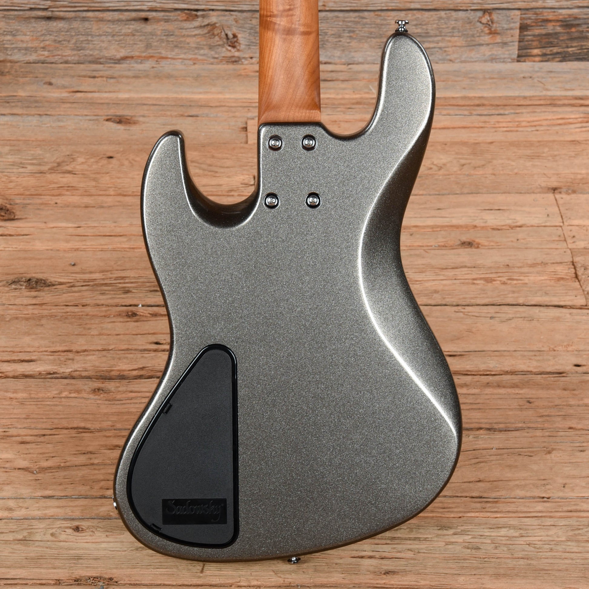 Sadowsky Metroexpress Hybrid P/J Silver Bass Guitars / 4-String