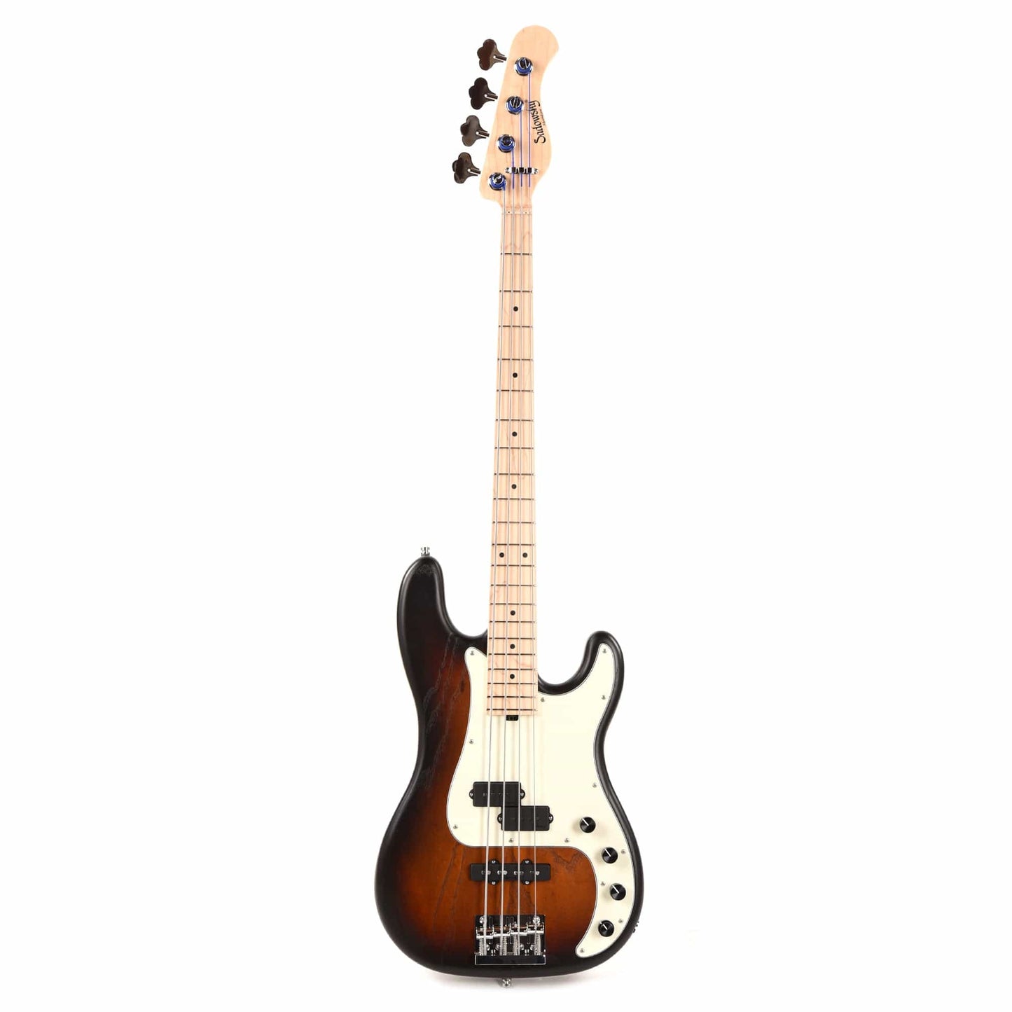 Sadowsky MetroLine 21-Fret Hybrid PJ Bass 4-String Swamp Ash Body Almond Sunburst Transparent Satin Bass Guitars / 4-String