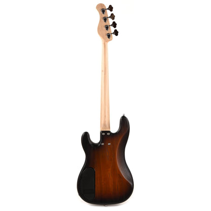Sadowsky MetroLine 21-Fret Hybrid PJ Bass 4-String Swamp Ash Body Almond Sunburst Transparent Satin Bass Guitars / 4-String