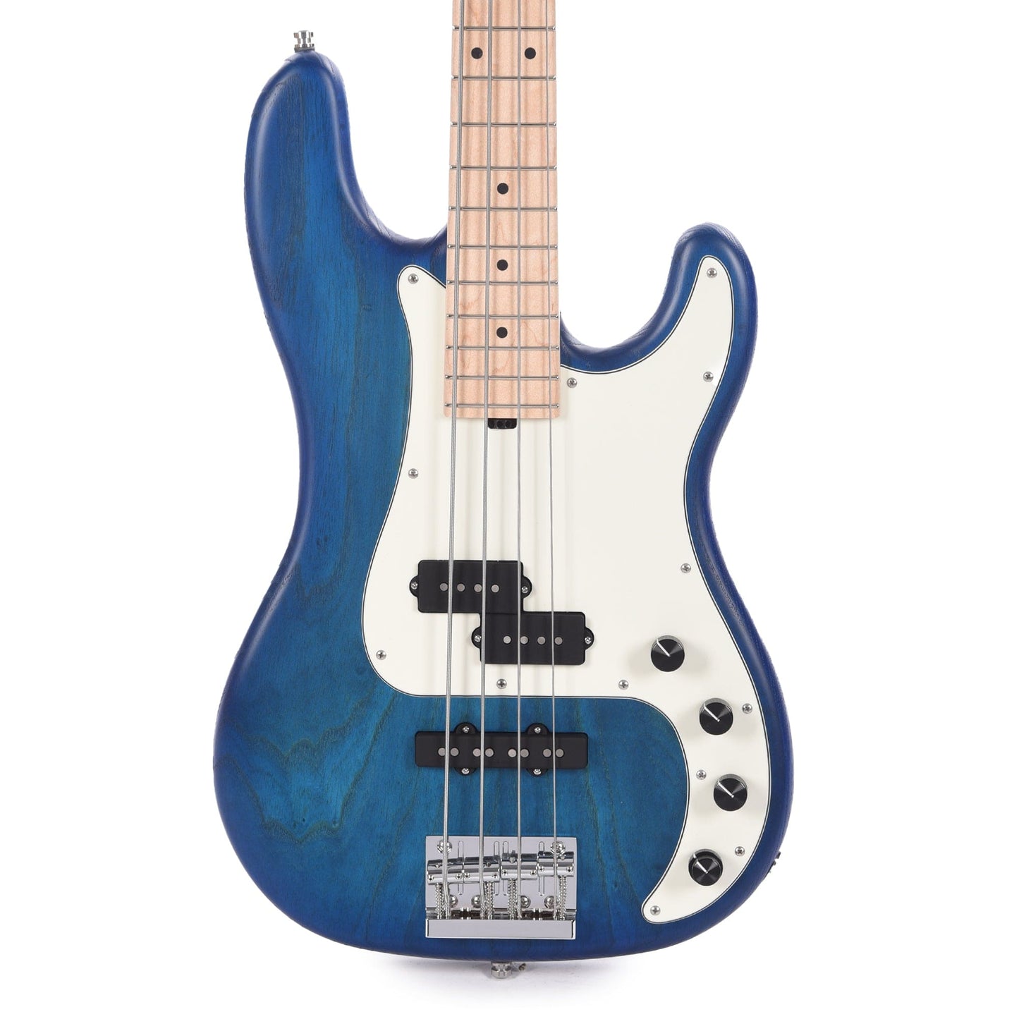 Sadowsky MetroLine 21-Fret Hybrid PJ Bass 4-String Swamp Ash Body Bora Blueburst Transparent Satin Bass Guitars / 4-String