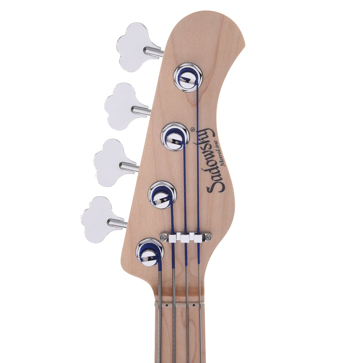 Sadowsky MetroLine 21-Fret Hybrid PJ Bass 4-String Swamp Ash Body Bora Blueburst Transparent Satin Bass Guitars / 4-String
