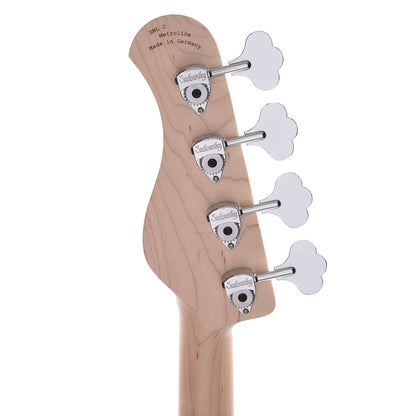 Sadowsky MetroLine 21-Fret Vintage JJ Bass 4-String Red Alder Body Bora Blueburst Transparent Satin Bass Guitars / 4-String