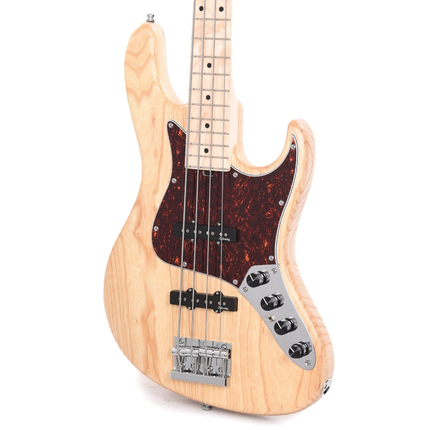 Sadowsky MetroLine 22-Fret Will Lee Bass Swamp Ash Body 4-String Natural Transparent Satin Bass Guitars / 4-String