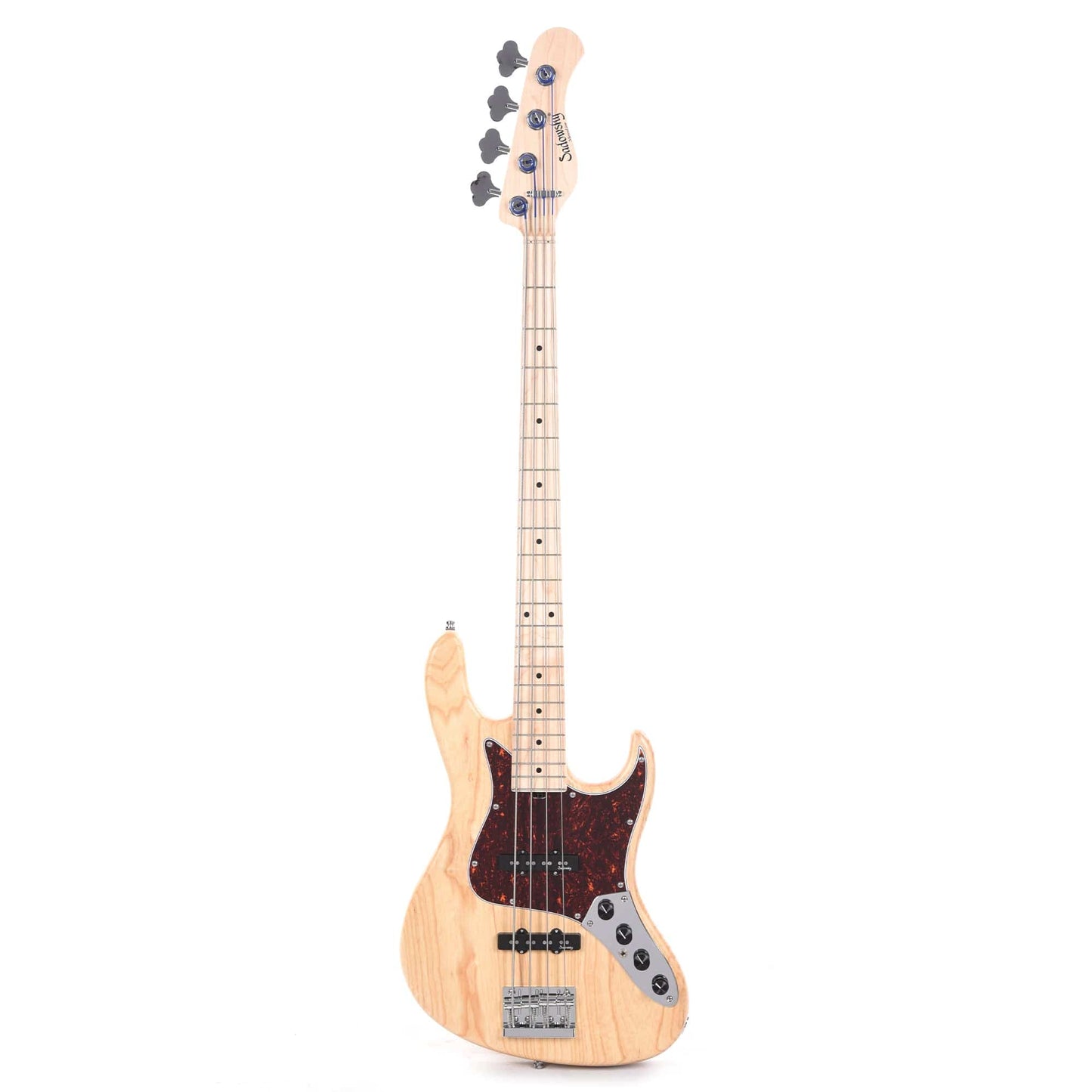 Sadowsky MetroLine 22-Fret Will Lee Bass Swamp Ash Body 4-String Natural Transparent Satin Bass Guitars / 4-String