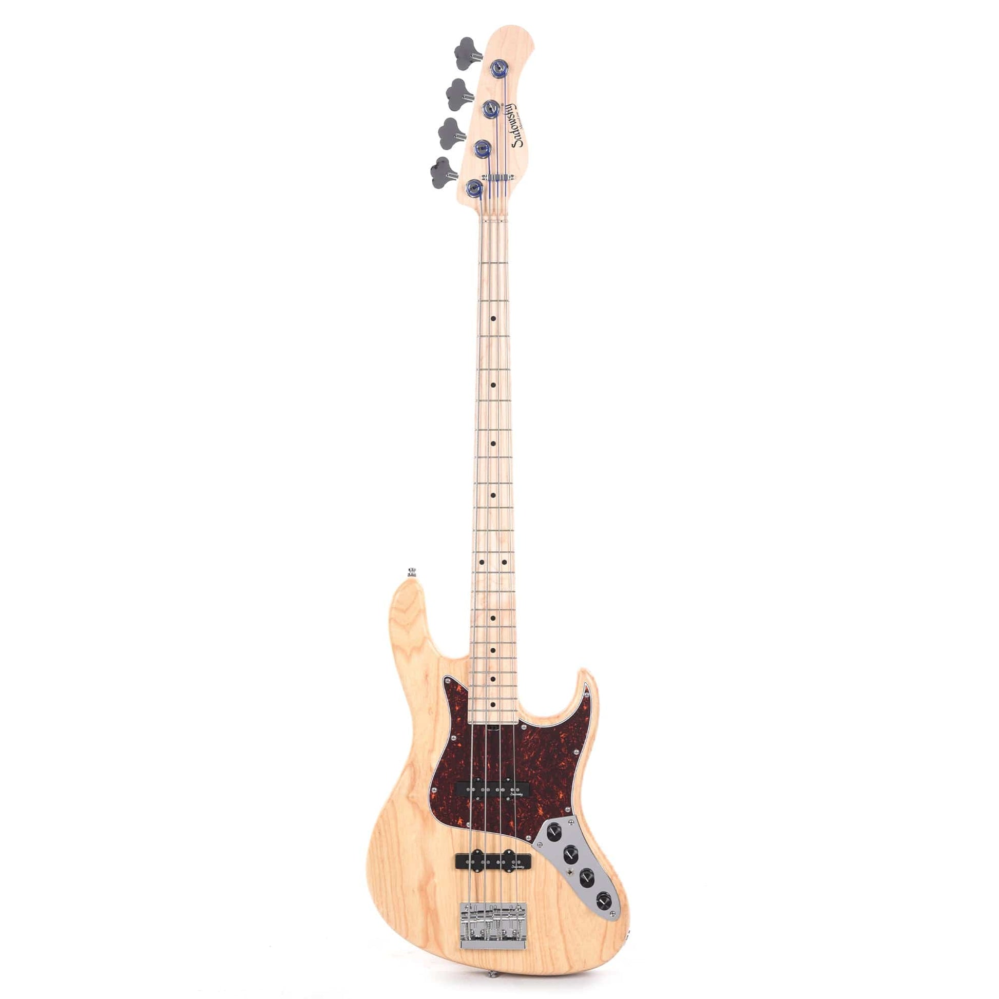 Sadowsky MetroLine 22-Fret Will Lee Bass Swamp Ash Body 4-String Natural Transparent Satin Bass Guitars / 4-String