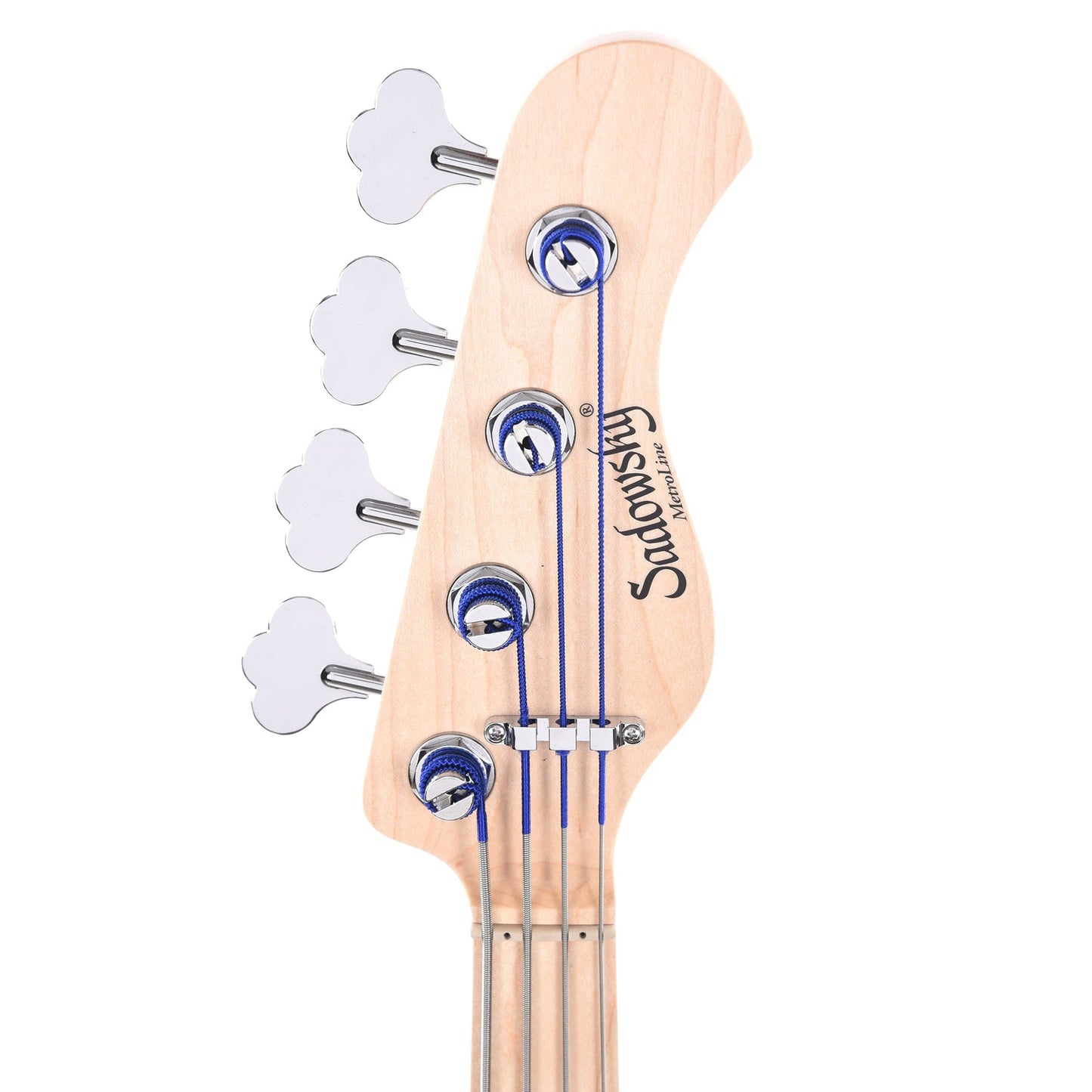 Sadowsky MetroLine 22-Fret Will Lee Bass Swamp Ash Body 4-String Natural Transparent Satin Bass Guitars / 4-String
