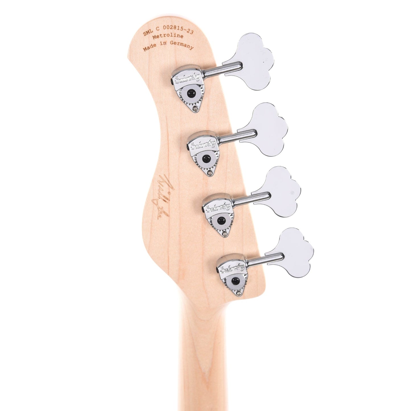 Sadowsky MetroLine 22-Fret Will Lee Bass Swamp Ash Body 4-String Natural Transparent Satin Bass Guitars / 4-String