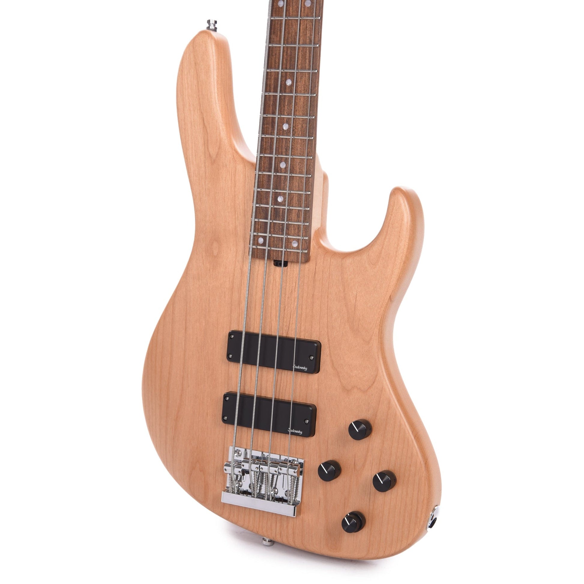 Sadowsky MetroLine 24-Fret Modern 4-String Red Alder Body Natural Transparent Satin Bass Guitars / 4-String
