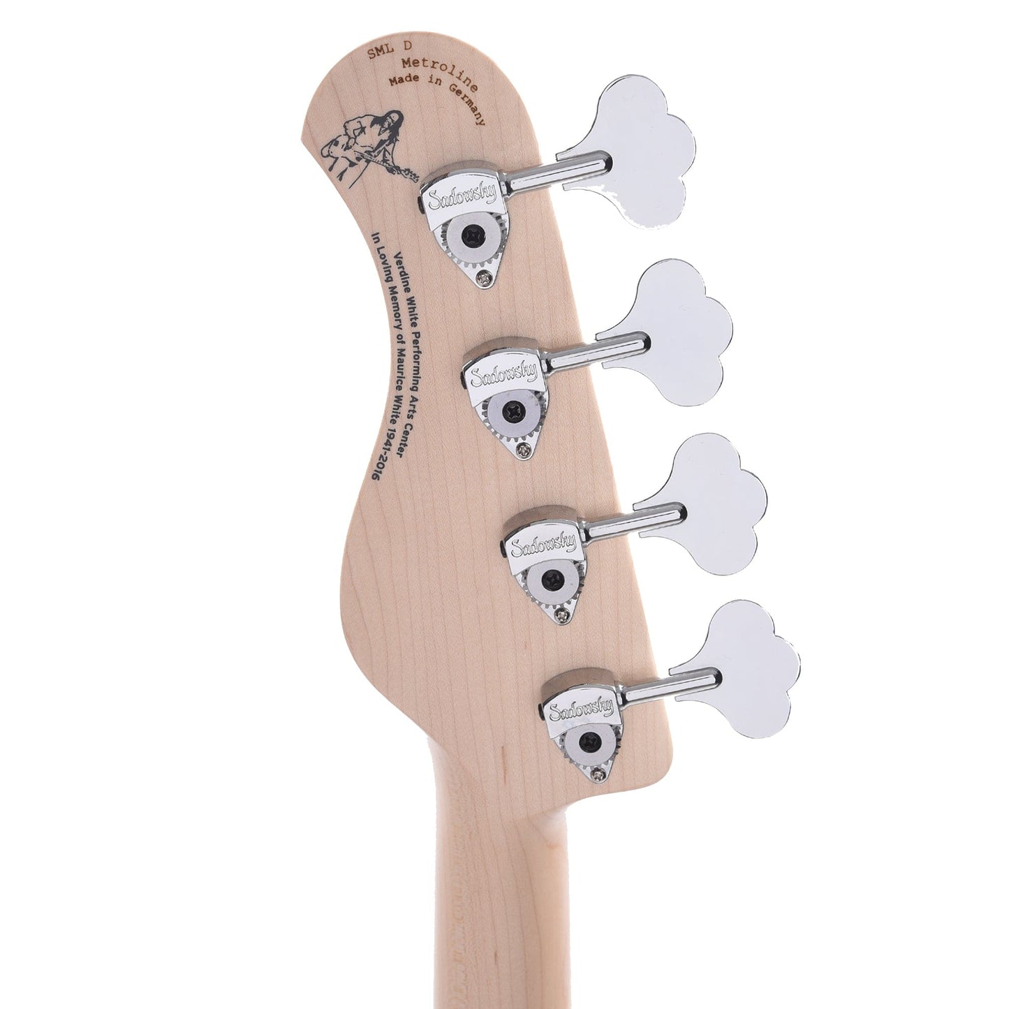 Sadowsky MetroLine Verdine White Alder Olympic White High Polish Bass Guitars / 4-String