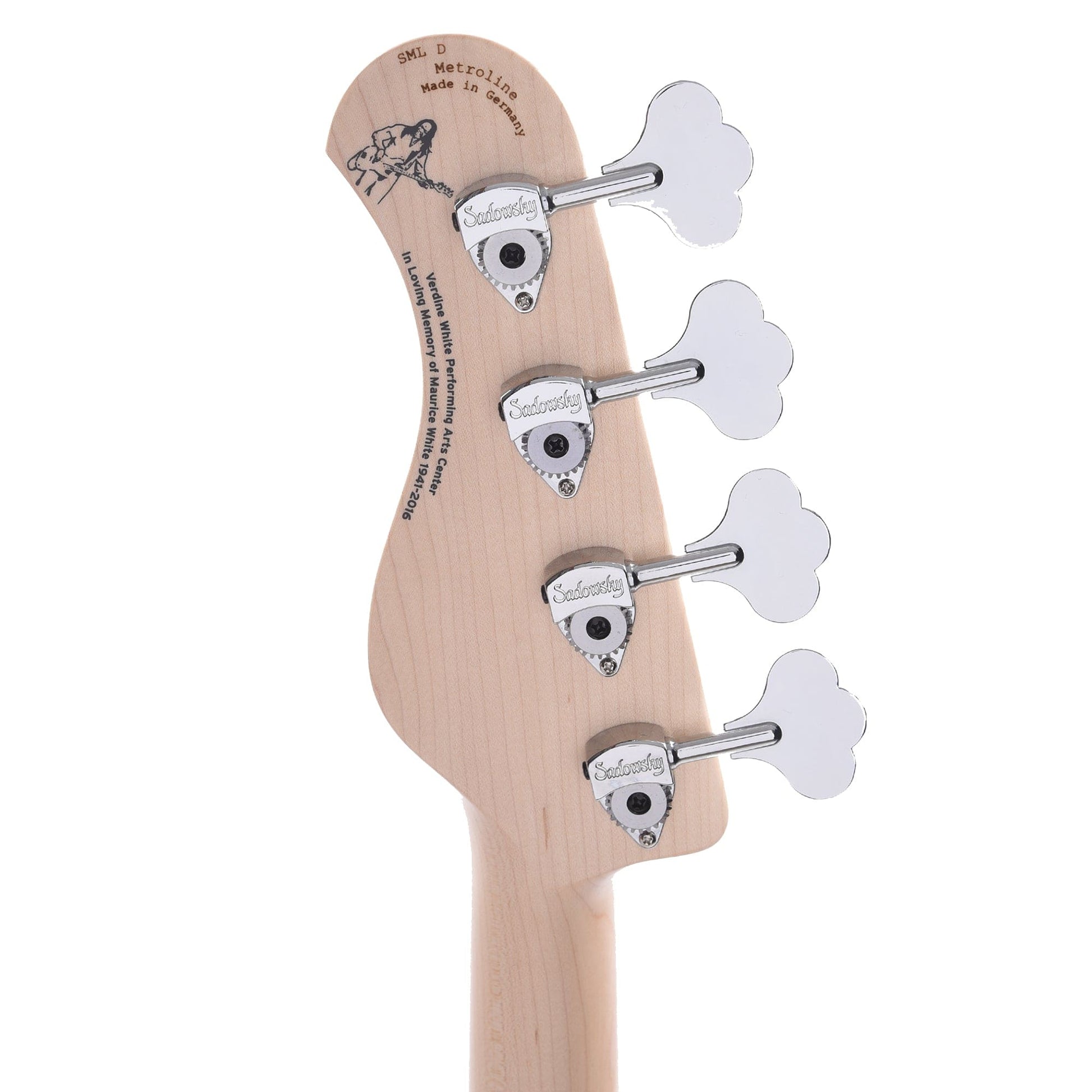 Sadowsky MetroLine Verdine White Alder Olympic White High Polish Bass Guitars / 4-String