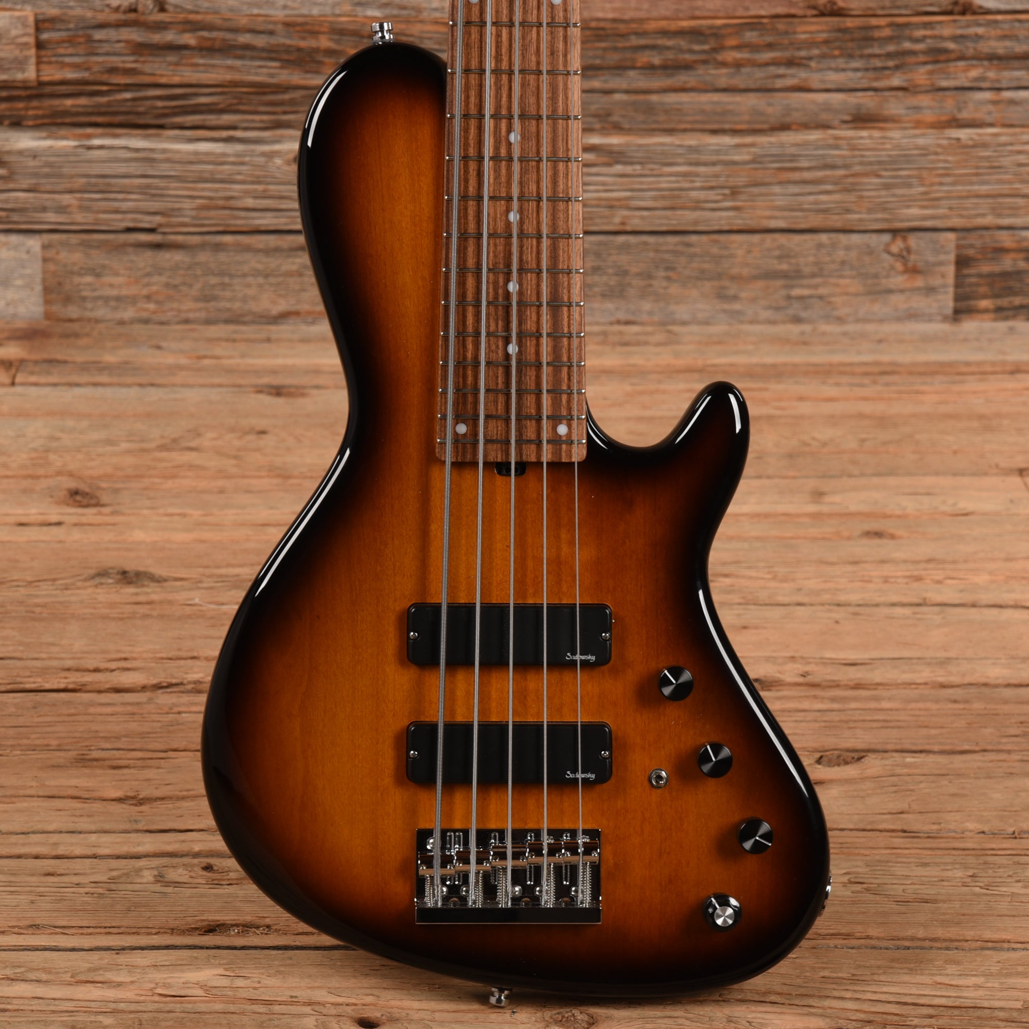 Sadowsky Masterbuilt 24-Fret Singlecut Sunburst 2021 Bass Guitars / 5-String or More