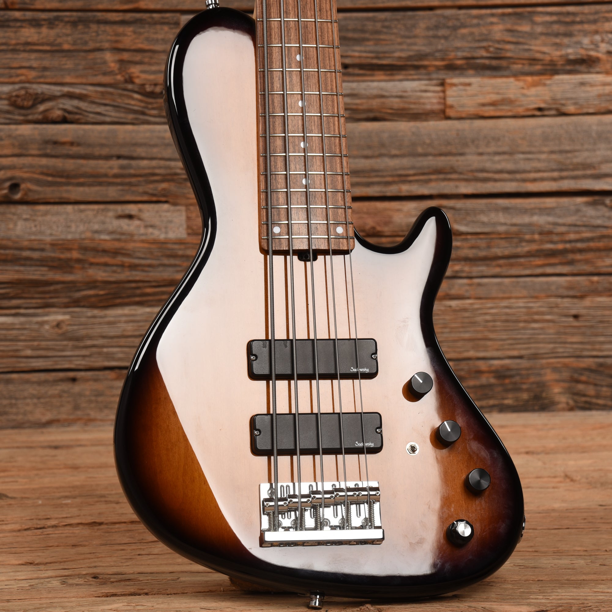 Sadowsky Masterbuilt 24-Fret Singlecut Sunburst 2021 Bass Guitars / 5-String or More