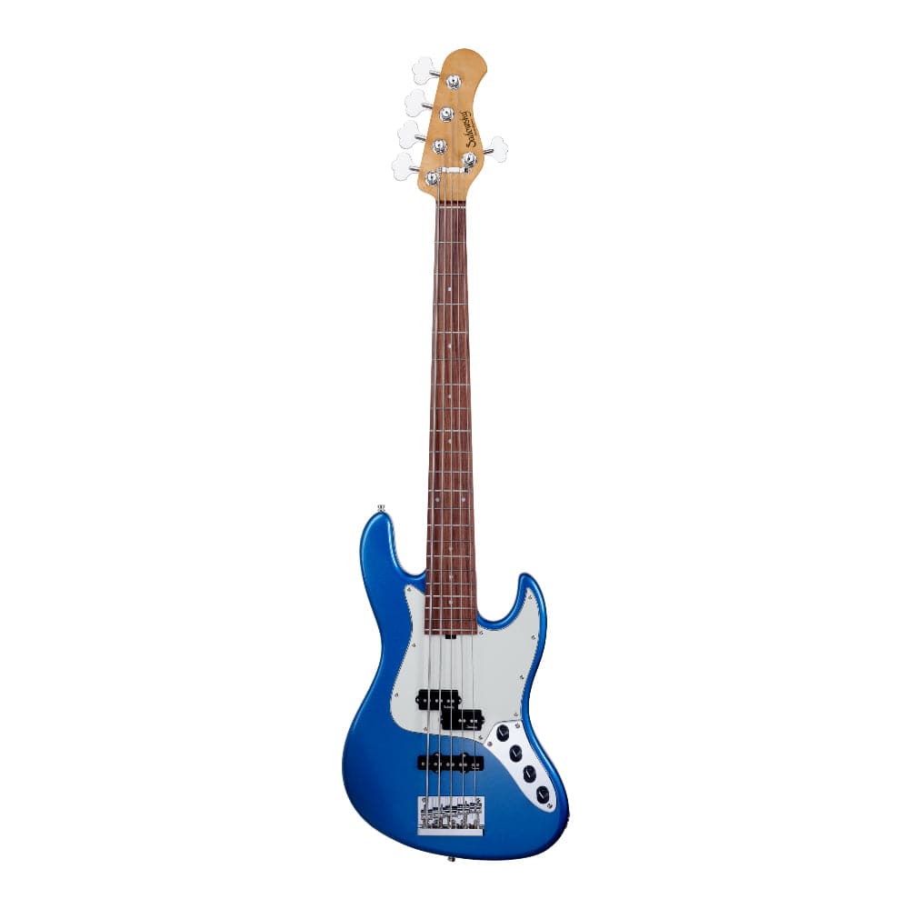 Sadowsky MetroExpress Hybrid PJ Bass 5-String Ice Blue Metallic High Polish Bass Guitars / 5-String or More
