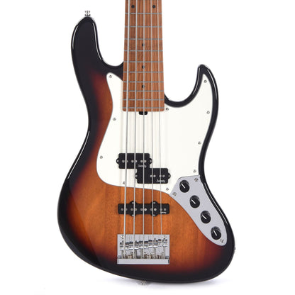 Sadowsky MetroExpress Hybrid PJ Bass 5-String Tobacco Sunburst Transparent High Polish Bass Guitars / 5-String or More