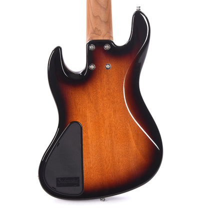 Sadowsky MetroExpress Hybrid PJ Bass 5-String Tobacco Sunburst Transparent High Polish Bass Guitars / 5-String or More