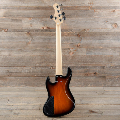 Sadowsky MetroExpress Vintage JJ 5-String Tobacco Burst High Polish w/Maple Fingerboard Bass Guitars / 5-String or More