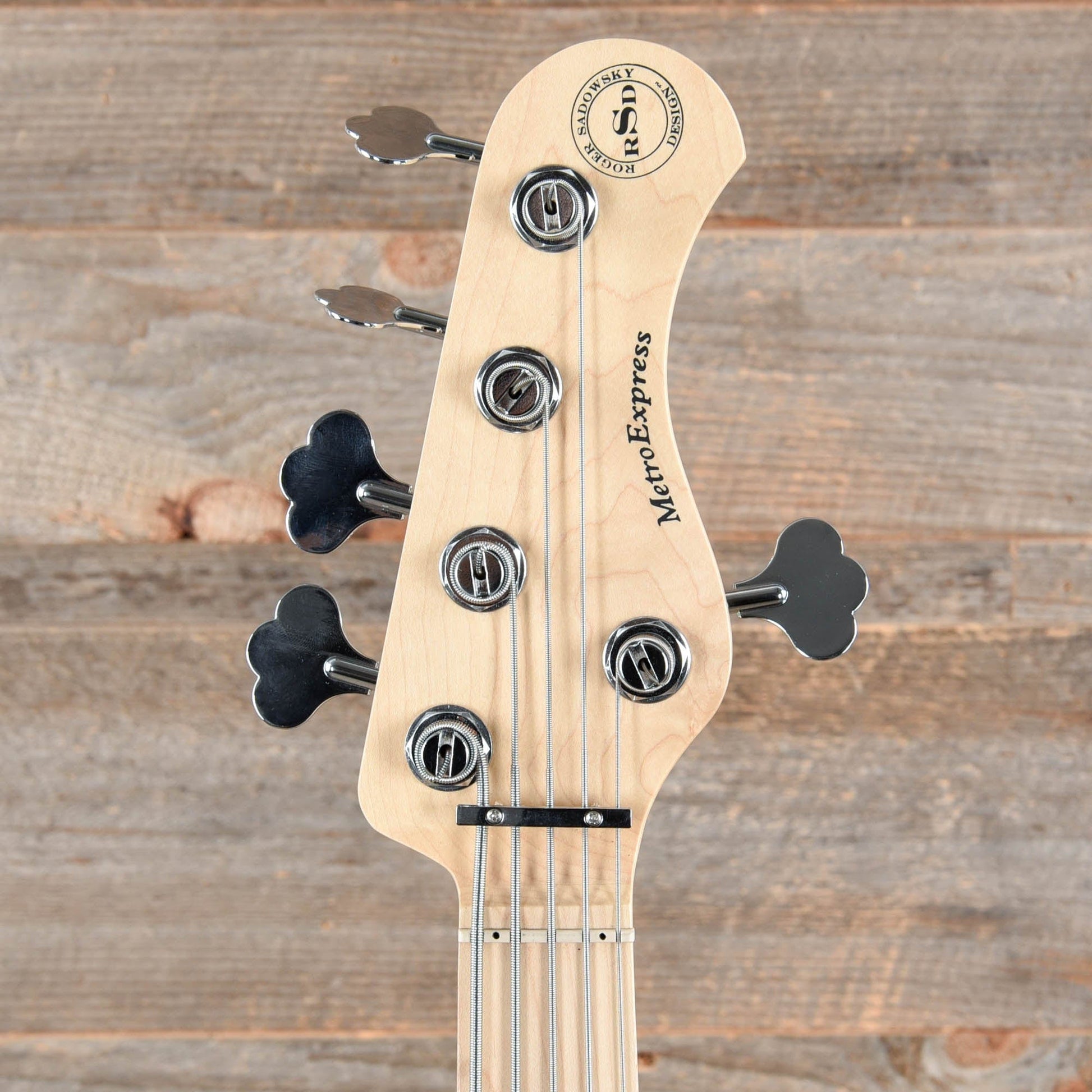 Sadowsky MetroExpress Vintage JJ 5-String Tobacco Burst High Polish w/Maple Fingerboard Bass Guitars / 5-String or More