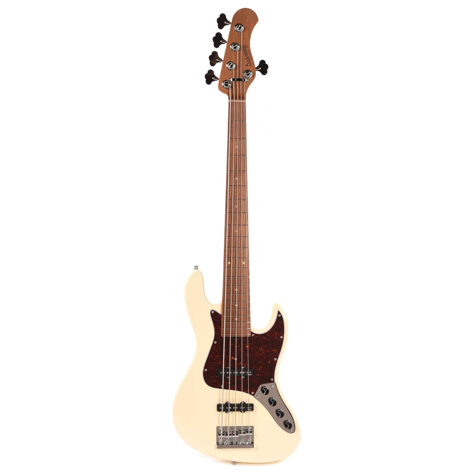 Sadowsky MetroExpress Vintage JJ Bass 5-String Olympic White High Polish Bass Guitars / 5-String or More