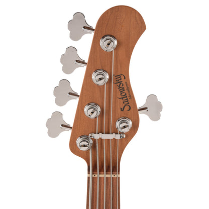 Sadowsky MetroExpress Vintage JJ Bass 5-String Olympic White High Polish Bass Guitars / 5-String or More