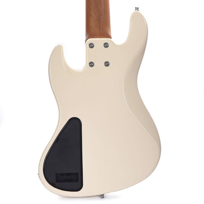 Sadowsky MetroExpress Vintage JJ Lined Fretless Bass 5-String Olympic White High Polish Bass Guitars / 5-String or More