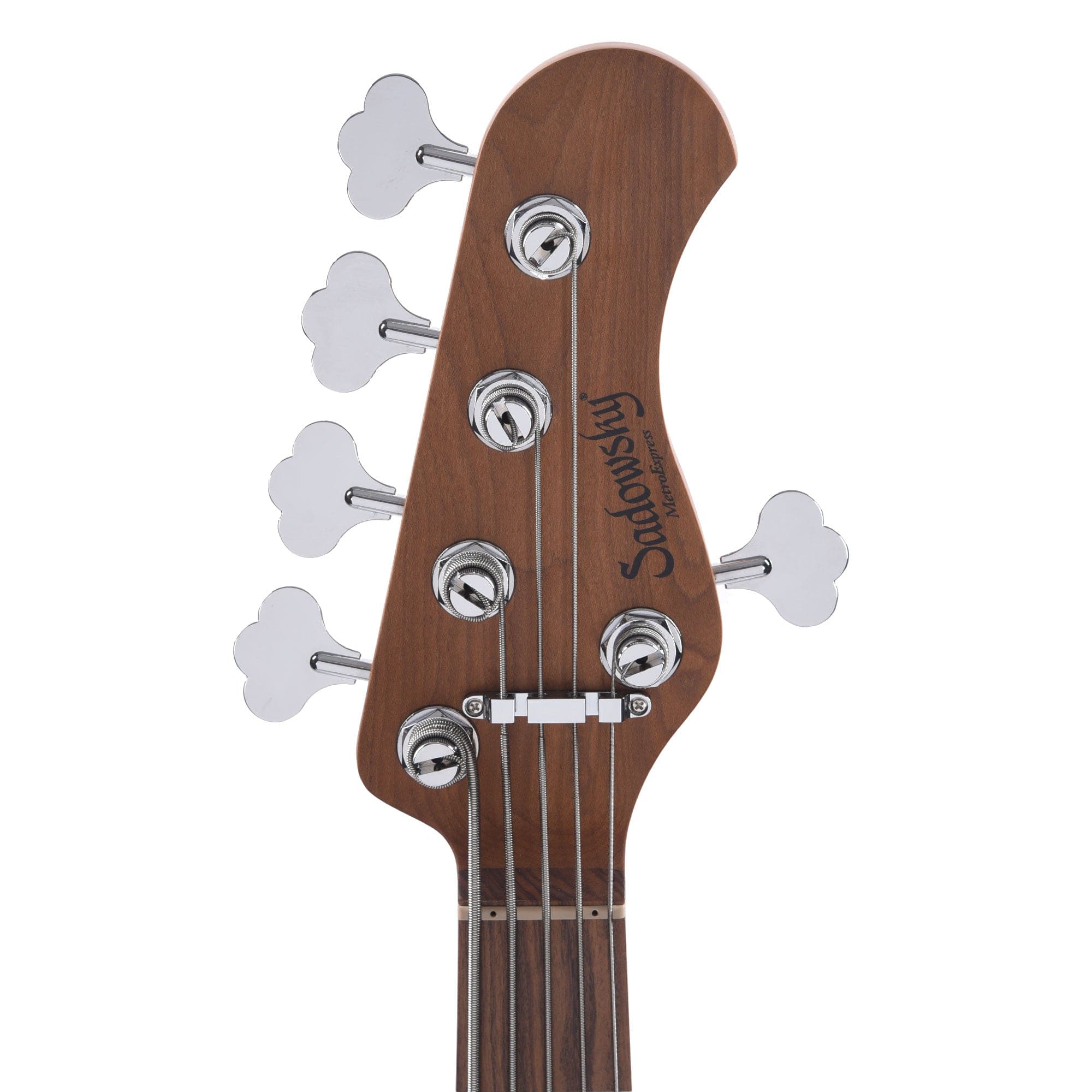 Sadowsky MetroExpress Vintage JJ Lined Fretless Bass 5-String Olympic White High Polish Bass Guitars / 5-String or More