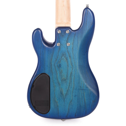 Sadowsky MetroLine 21-Fret Hybrid PJ Bass 5-String Swamp Ash Body Bora Blueburst Transparent Satin Bass Guitars / 5-String or More