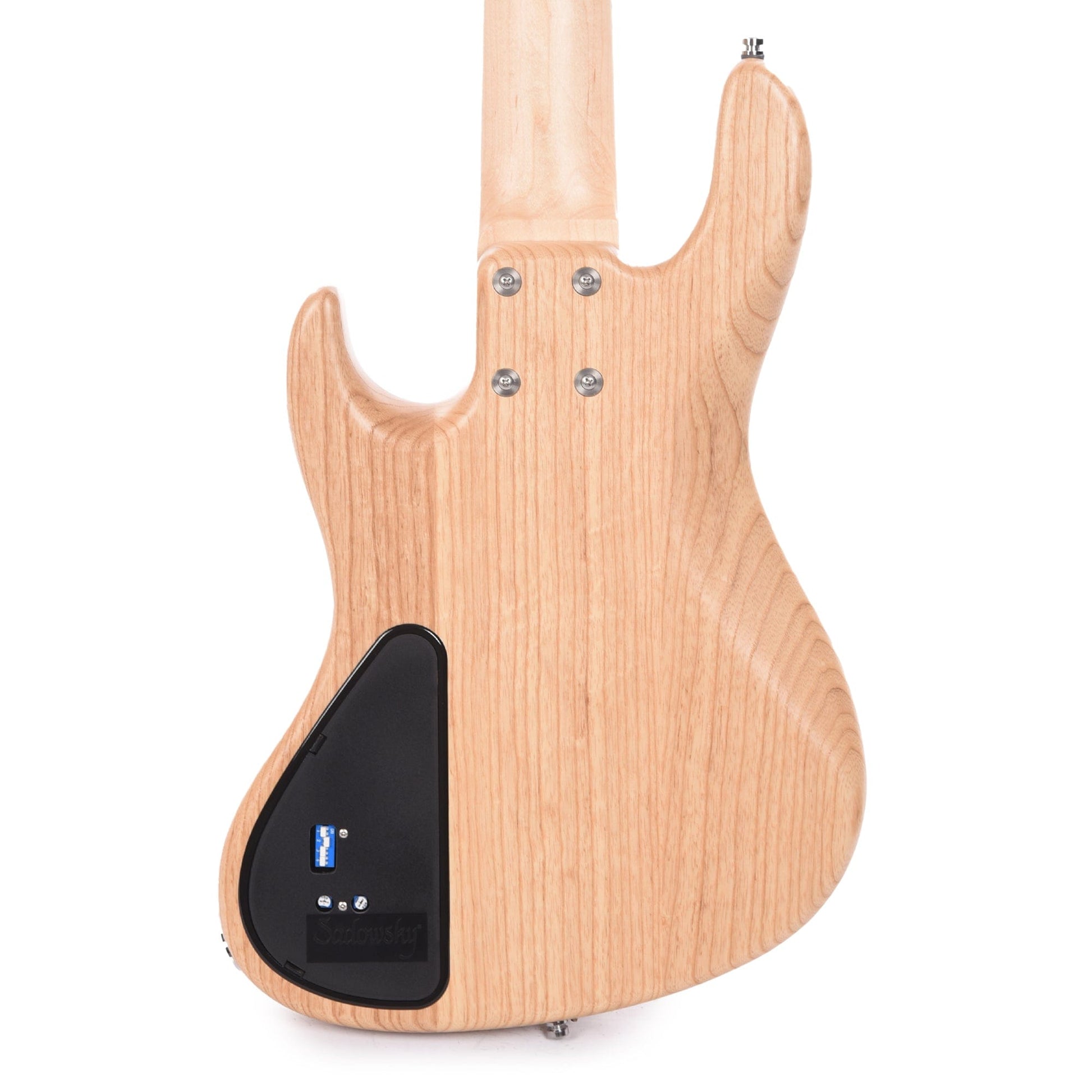 Sadowsky MetroLine 22-Fret Will Lee Bass Swamp Ash Body 5-String Natural Transparent Satin Bass Guitars / 5-String or More