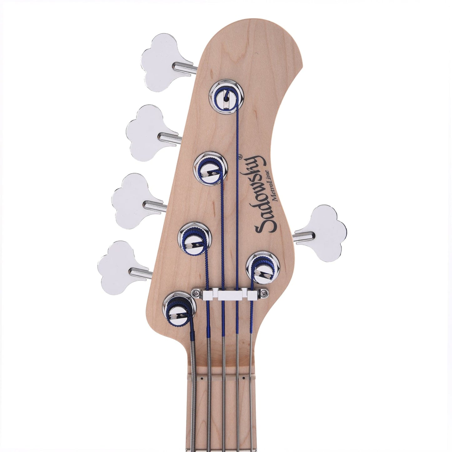 Sadowsky MetroLine 22-Fret Will Lee Bass Swamp Ash Body 5-String Natural Transparent Satin Bass Guitars / 5-String or More