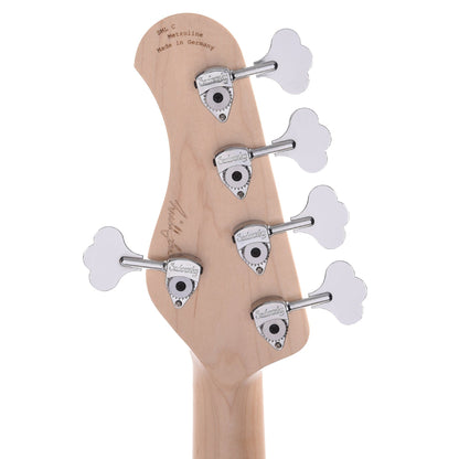 Sadowsky MetroLine 22-Fret Will Lee Bass Swamp Ash Body 5-String Natural Transparent Satin Bass Guitars / 5-String or More