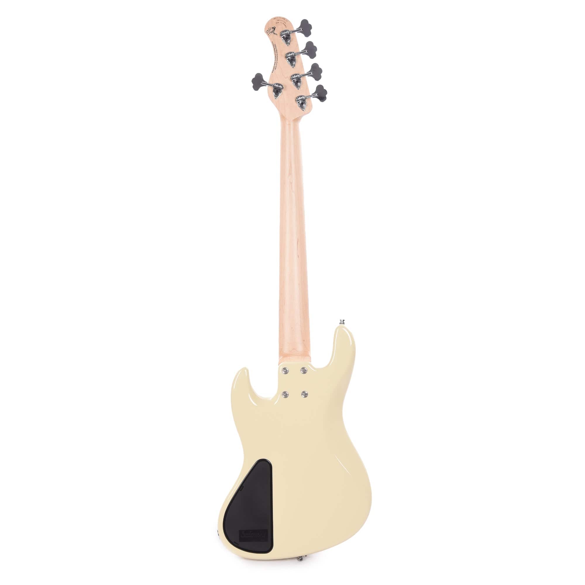 Sadowsky MetroLine Verdine White Alder 5-String Olympic White High Polish Bass Guitars / 5-String or More
