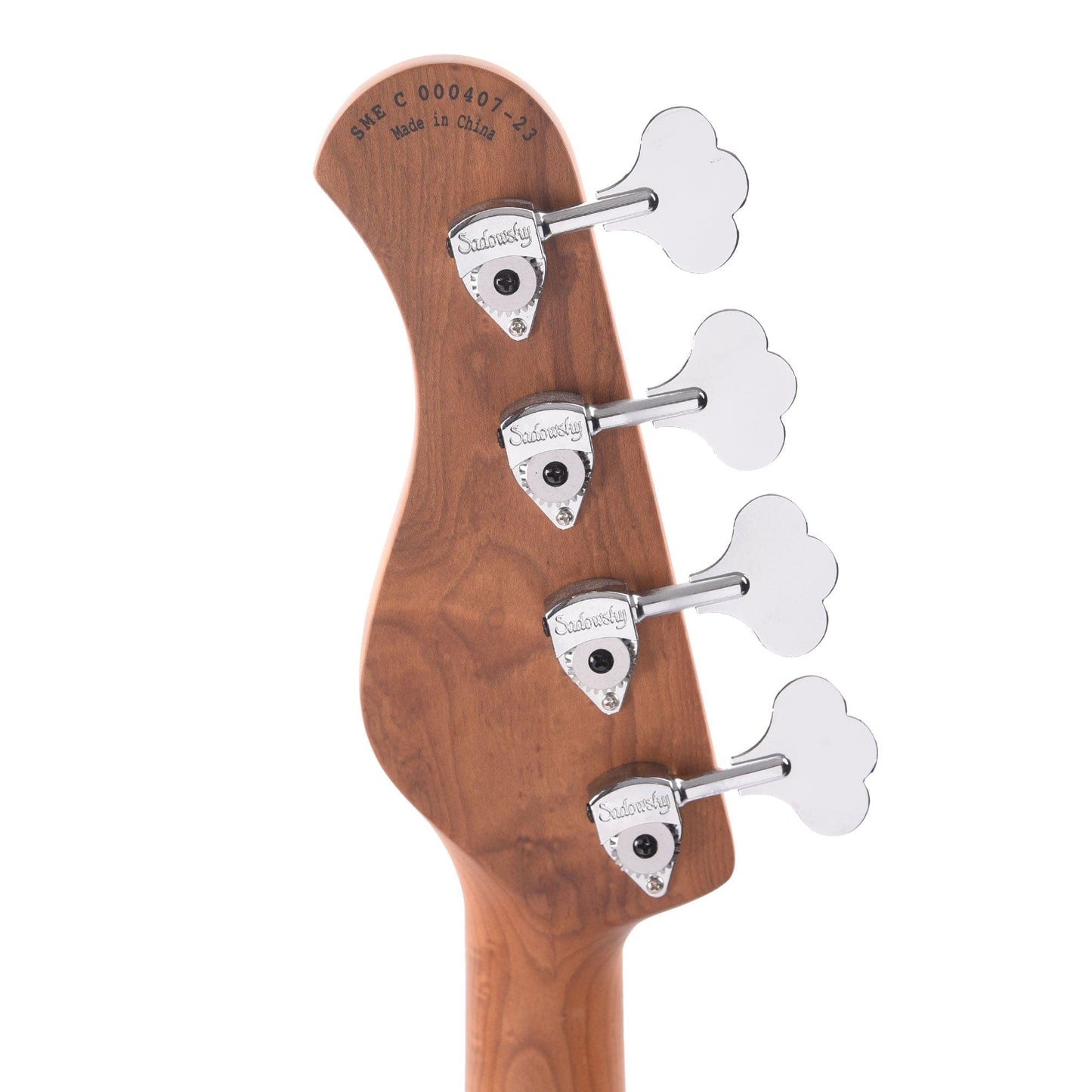 Sadowsky MetroExpress Hybrid PJ Fretless Bass Black High Polish Bass Guitars / Fretless