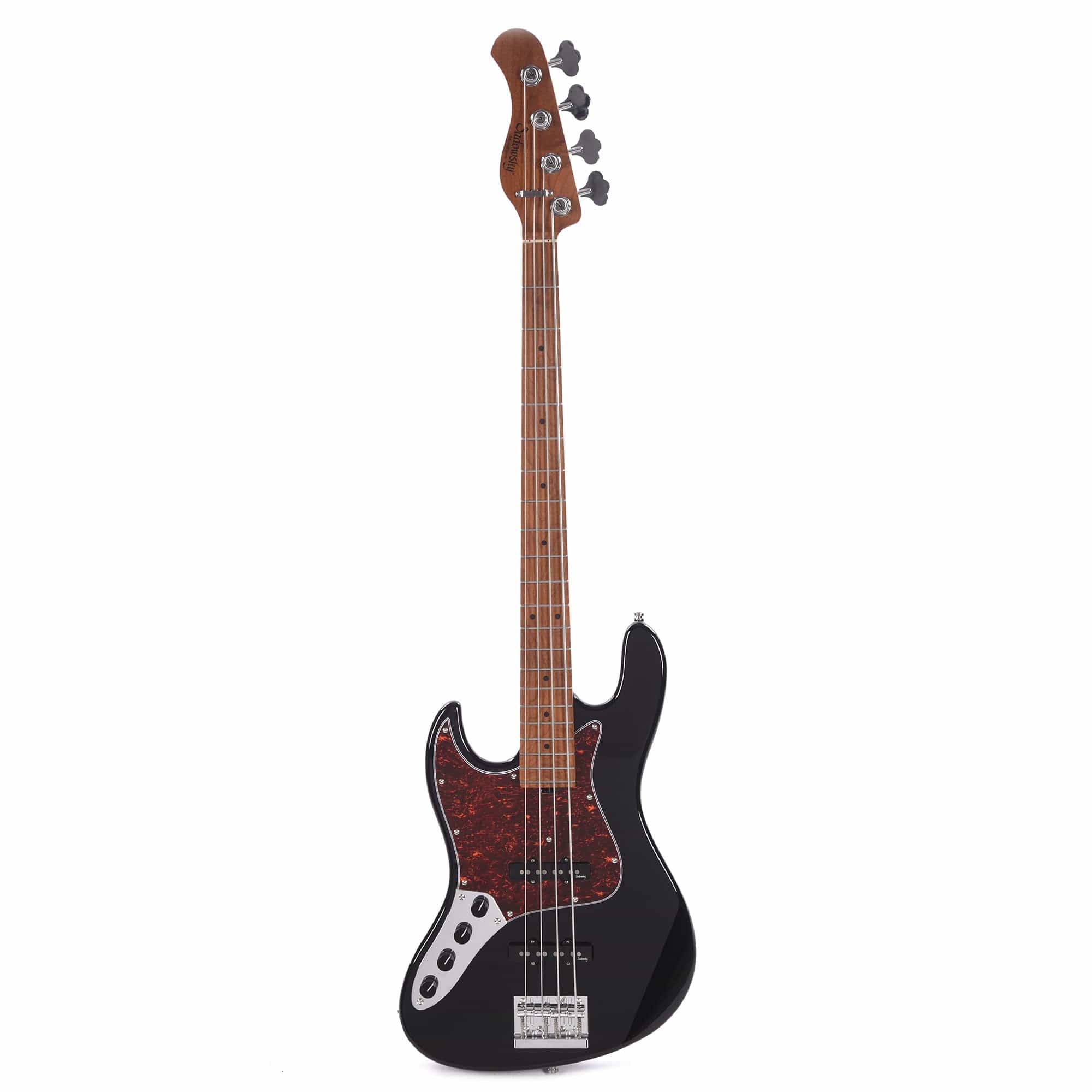 Sadowsky MetroExpress Vintage JJ Bass Black High Polish LEFTY Bass Guitars / Left-Handed
