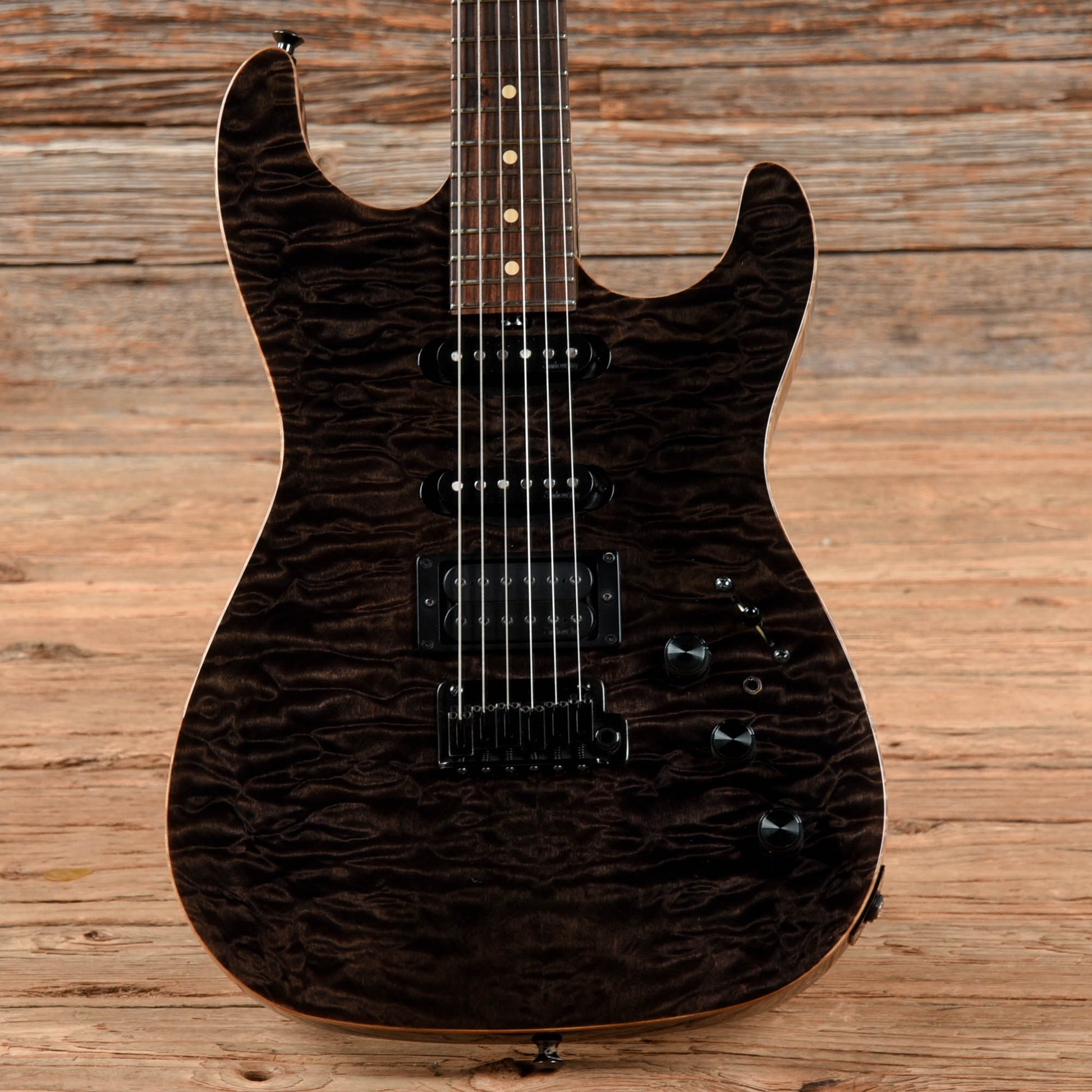Sadowsky NYC Guitar Transparent Black 2005 Electric Guitars / Solid Body