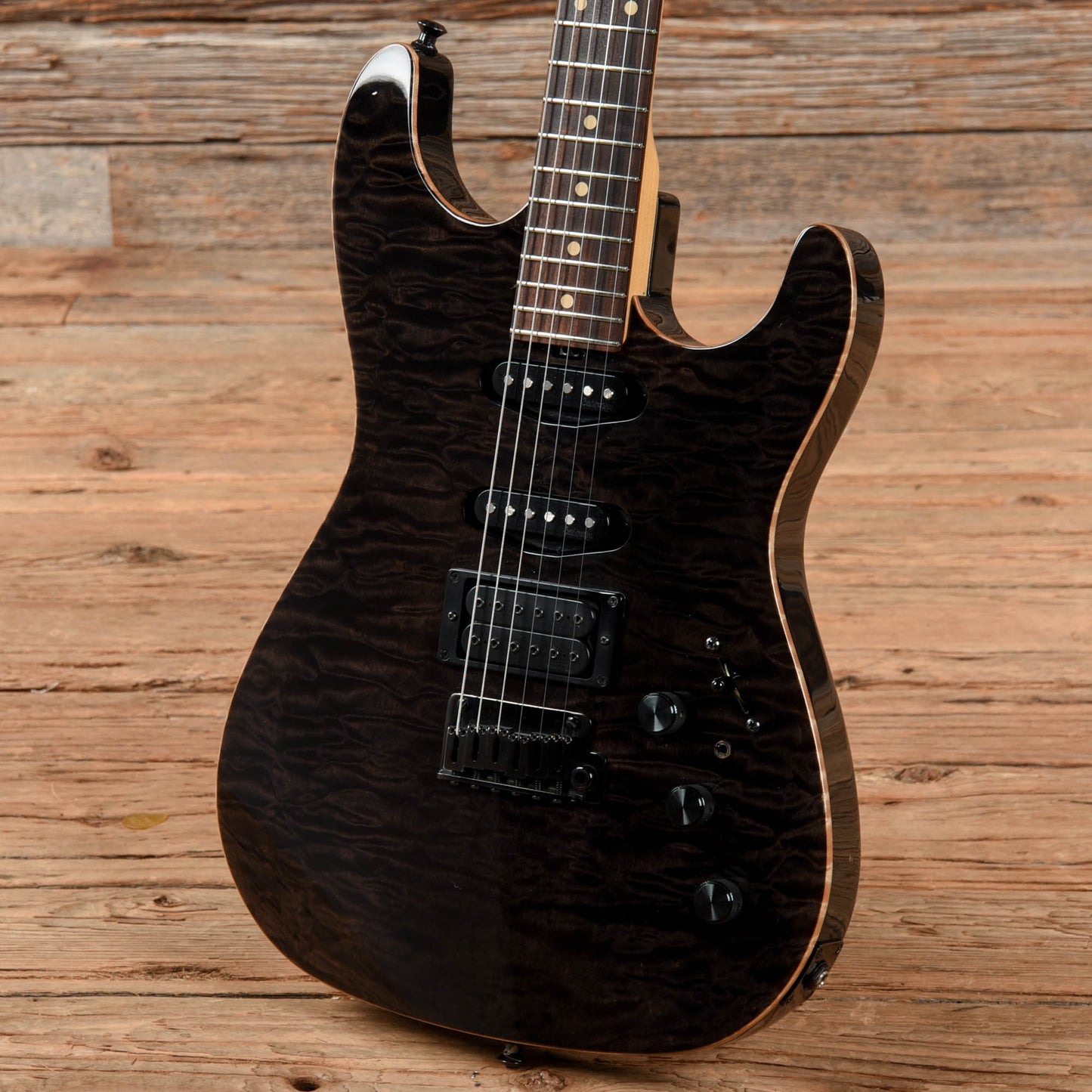 Sadowsky NYC Guitar Transparent Black 2005 Electric Guitars / Solid Body