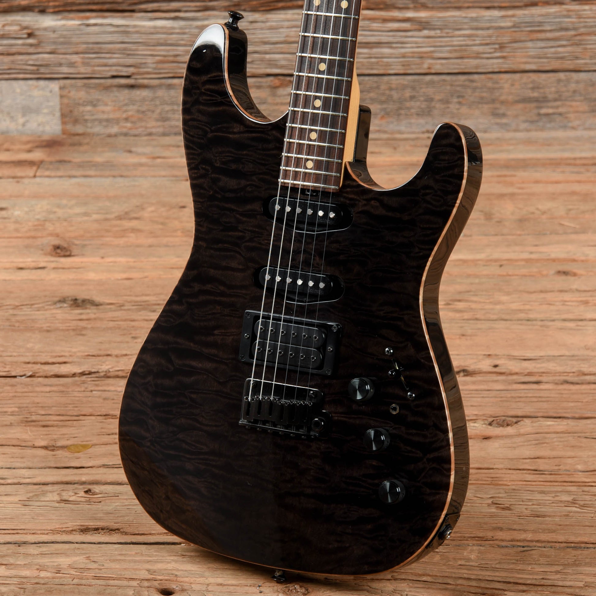 Sadowsky NYC Guitar Transparent Black 2005 Electric Guitars / Solid Body