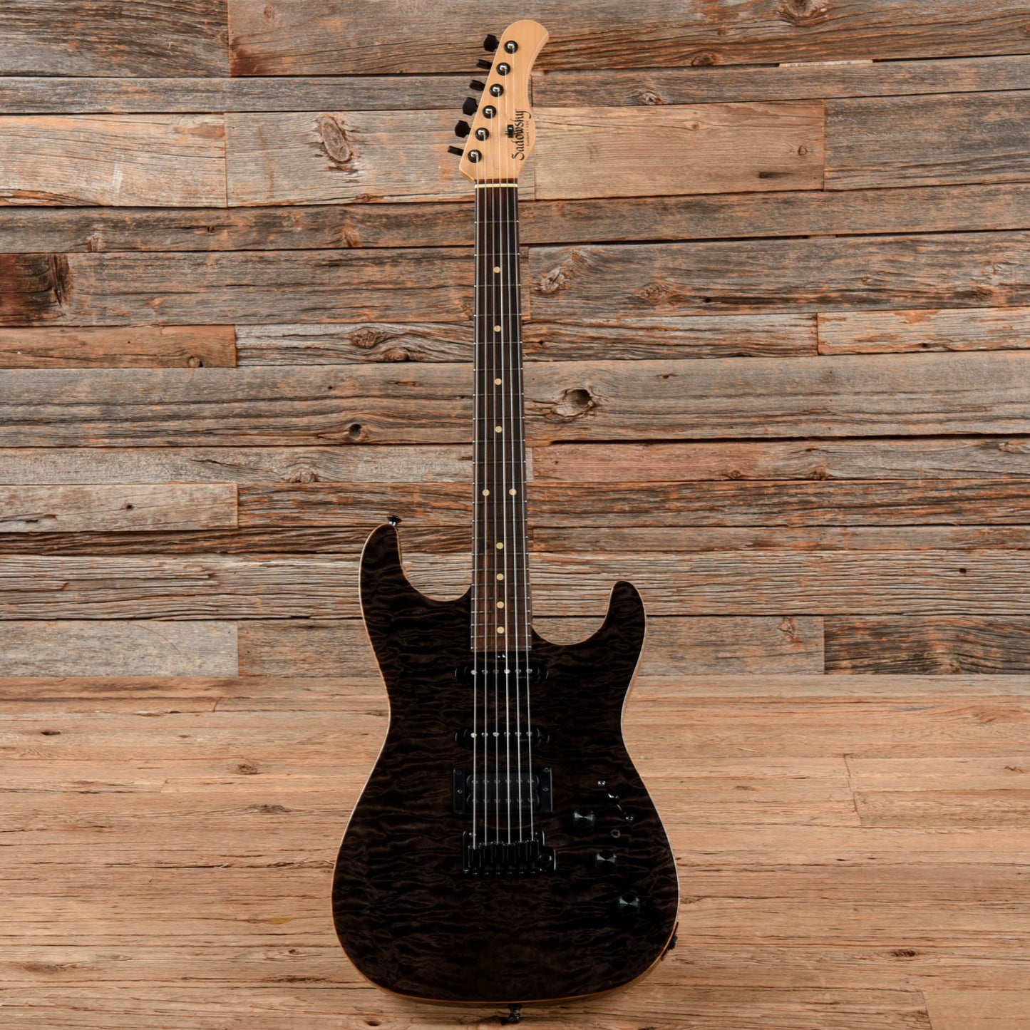 Sadowsky NYC Guitar Transparent Black 2005 Electric Guitars / Solid Body
