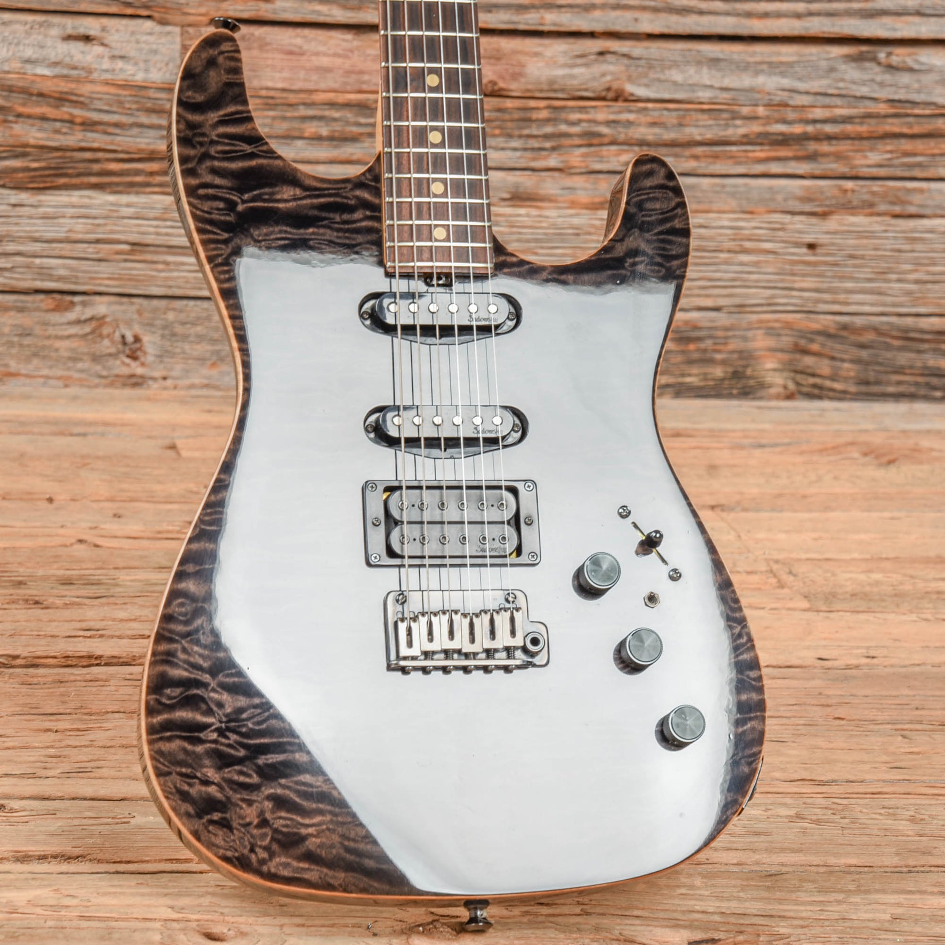 Sadowsky NYC Guitar Transparent Black 2005 Electric Guitars / Solid Body