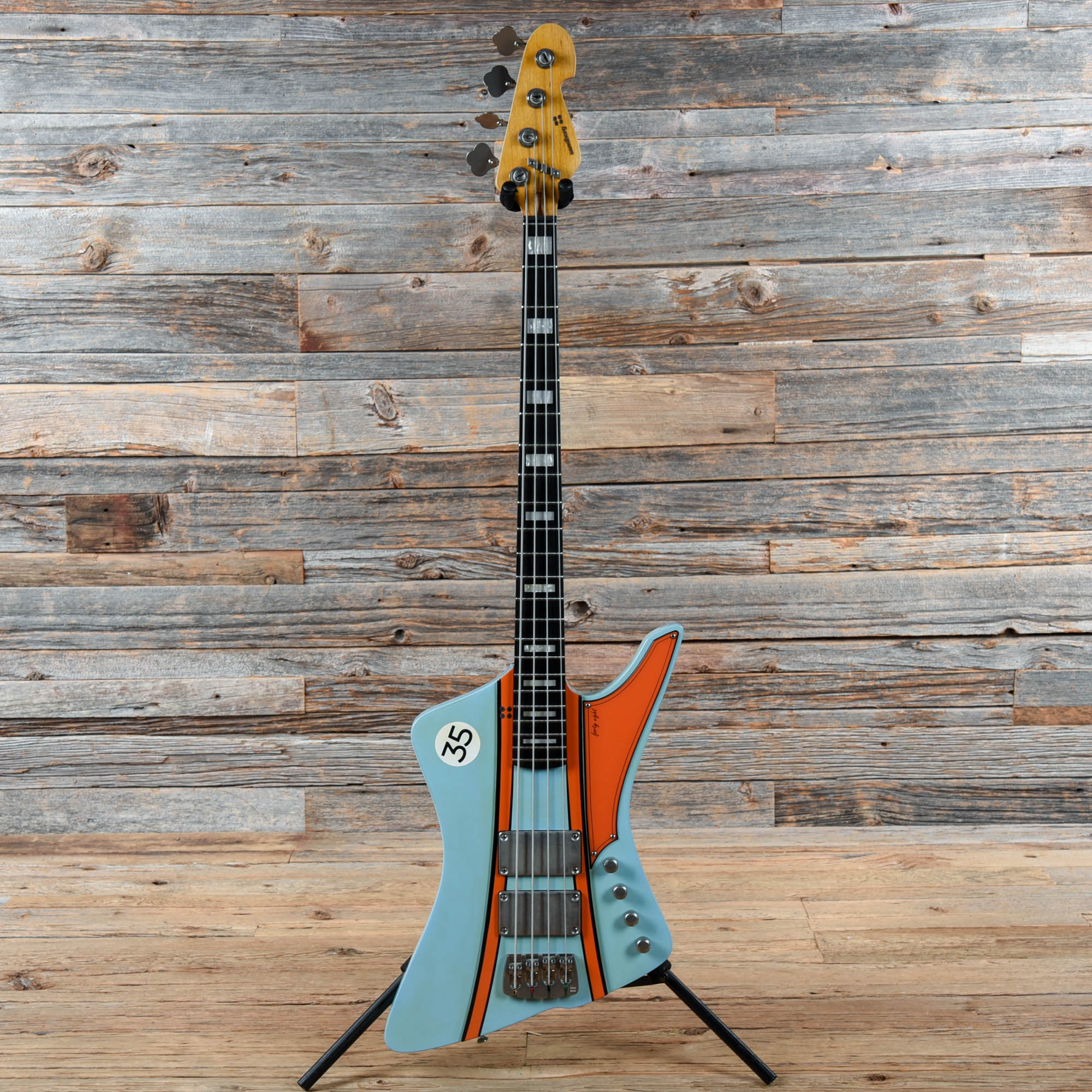 Sandberg 35th Anniversary Forty Eight Blue / Orange Bass Guitars / 4-String