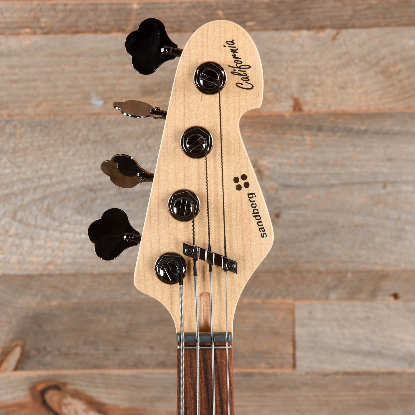 Sandberg California Grand Dark 4-String San Remo Blue w/Darkglass 3-Band EQ Bass Guitars / 4-String