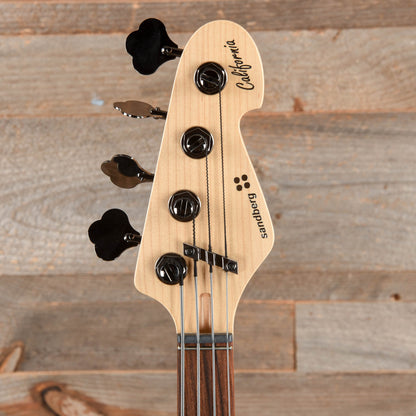 Sandberg California Grand Dark 4-String San Remo Blue w/Darkglass 3-Band EQ Bass Guitars / 4-String